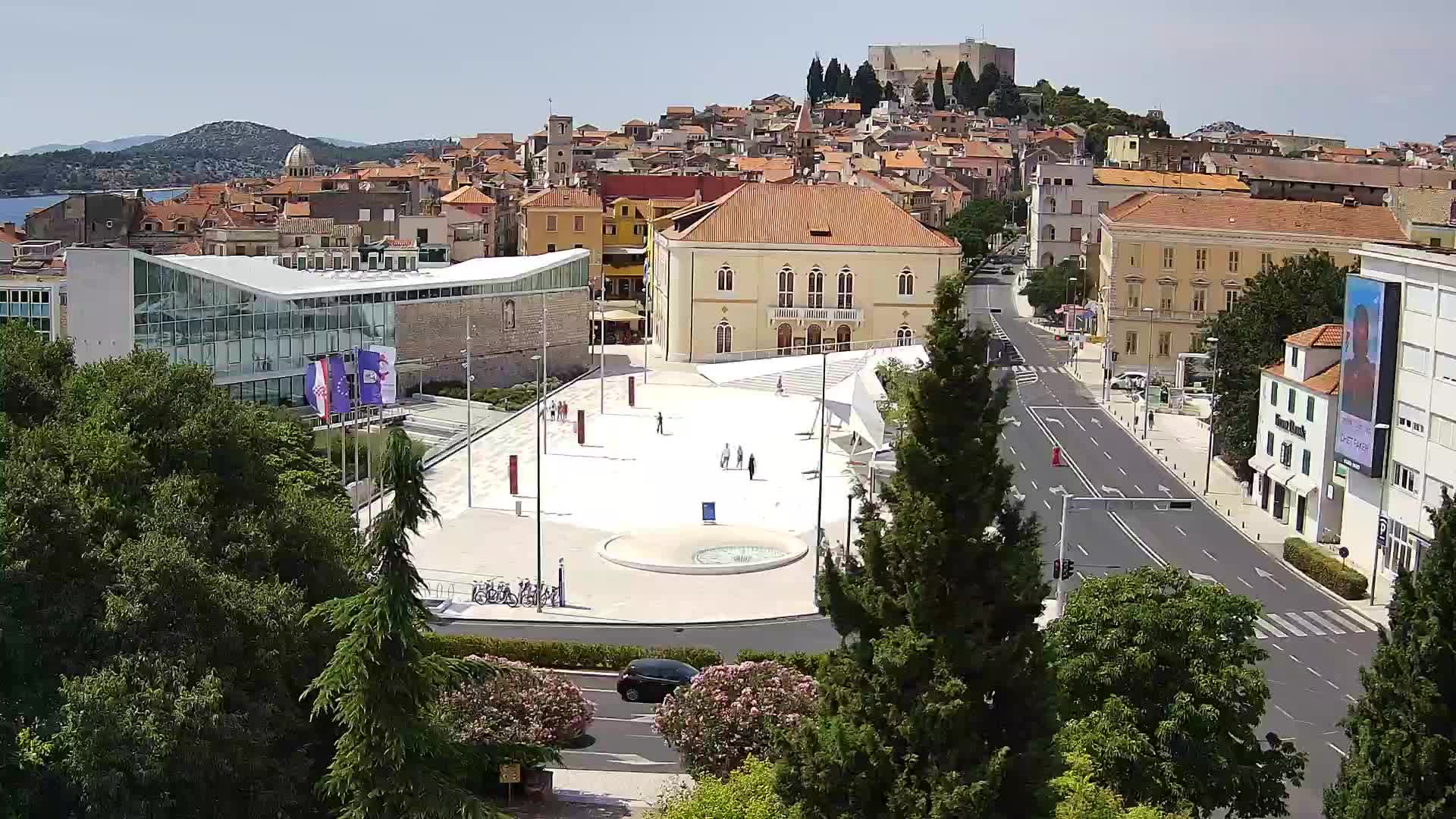 Webcam Šibenik – plaza Poljana