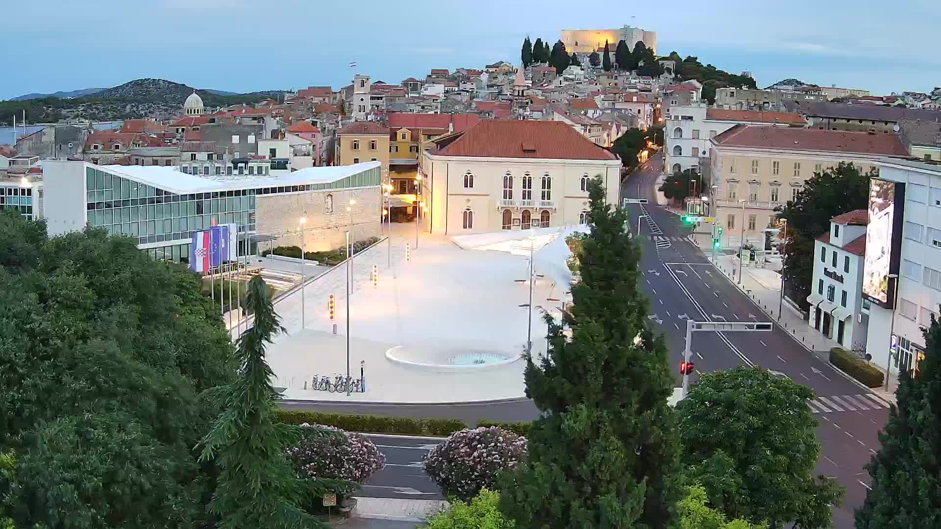 Webcam Šibenik – Poljana Platz