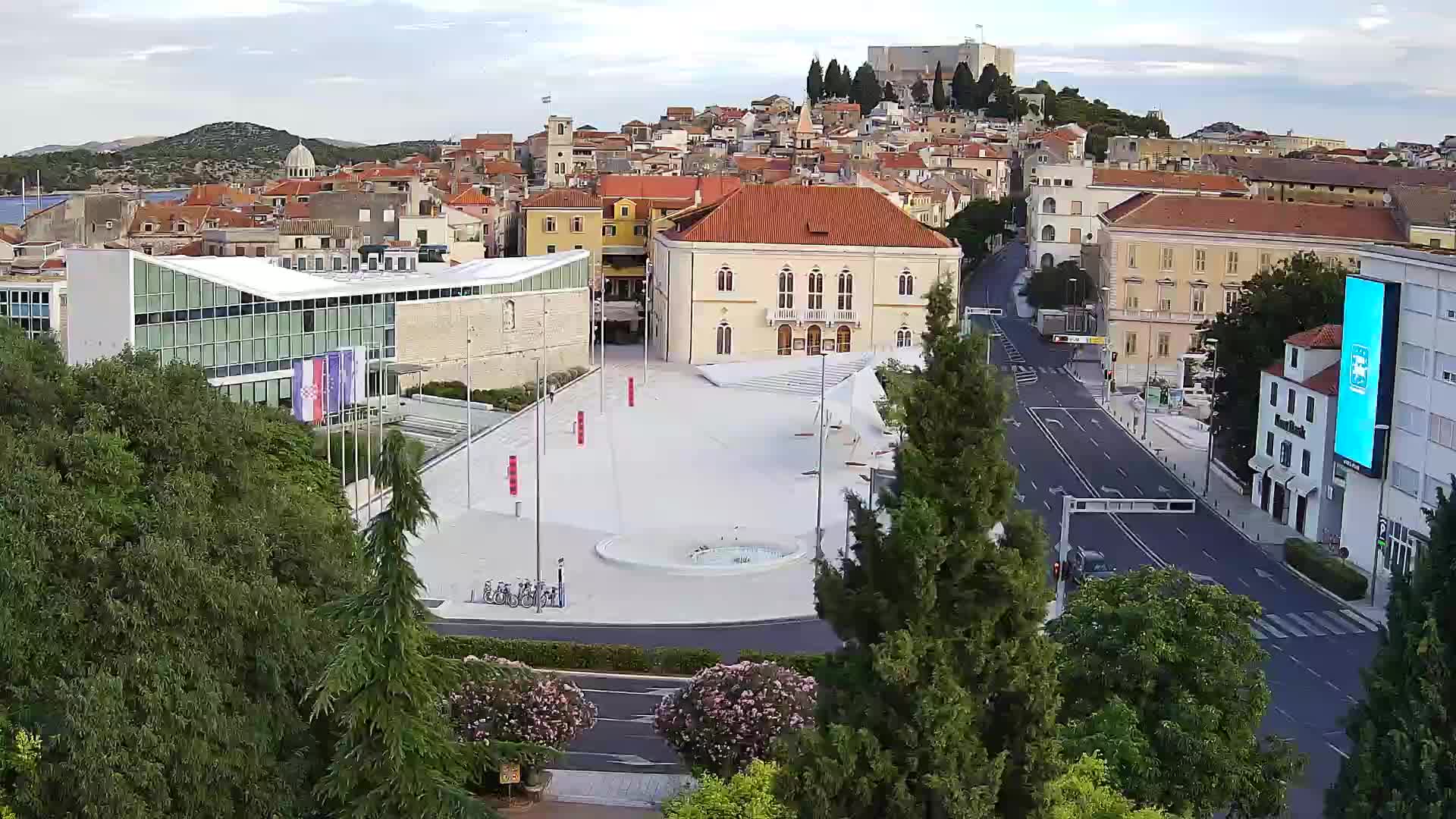 Web Kamera Šibenik – Trg Poljana