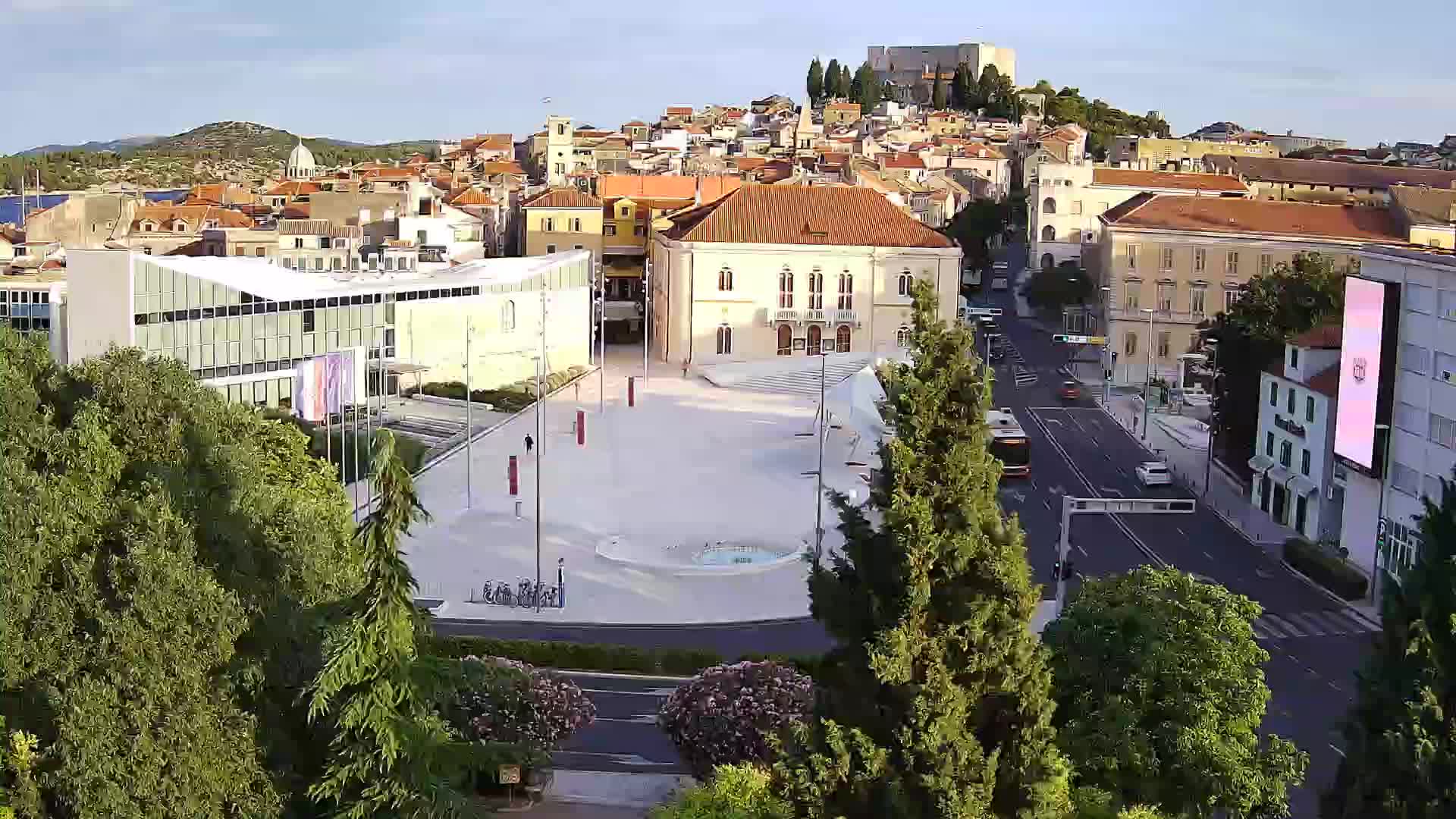 Webcam Šibenik – Poljana square