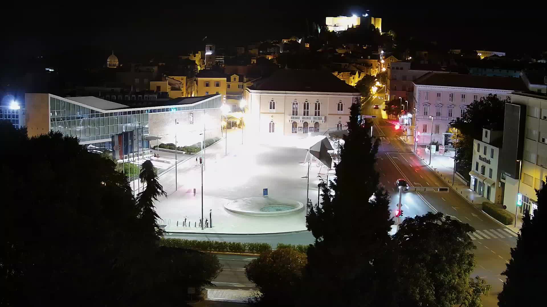Webcam Šibenik – place Poljana