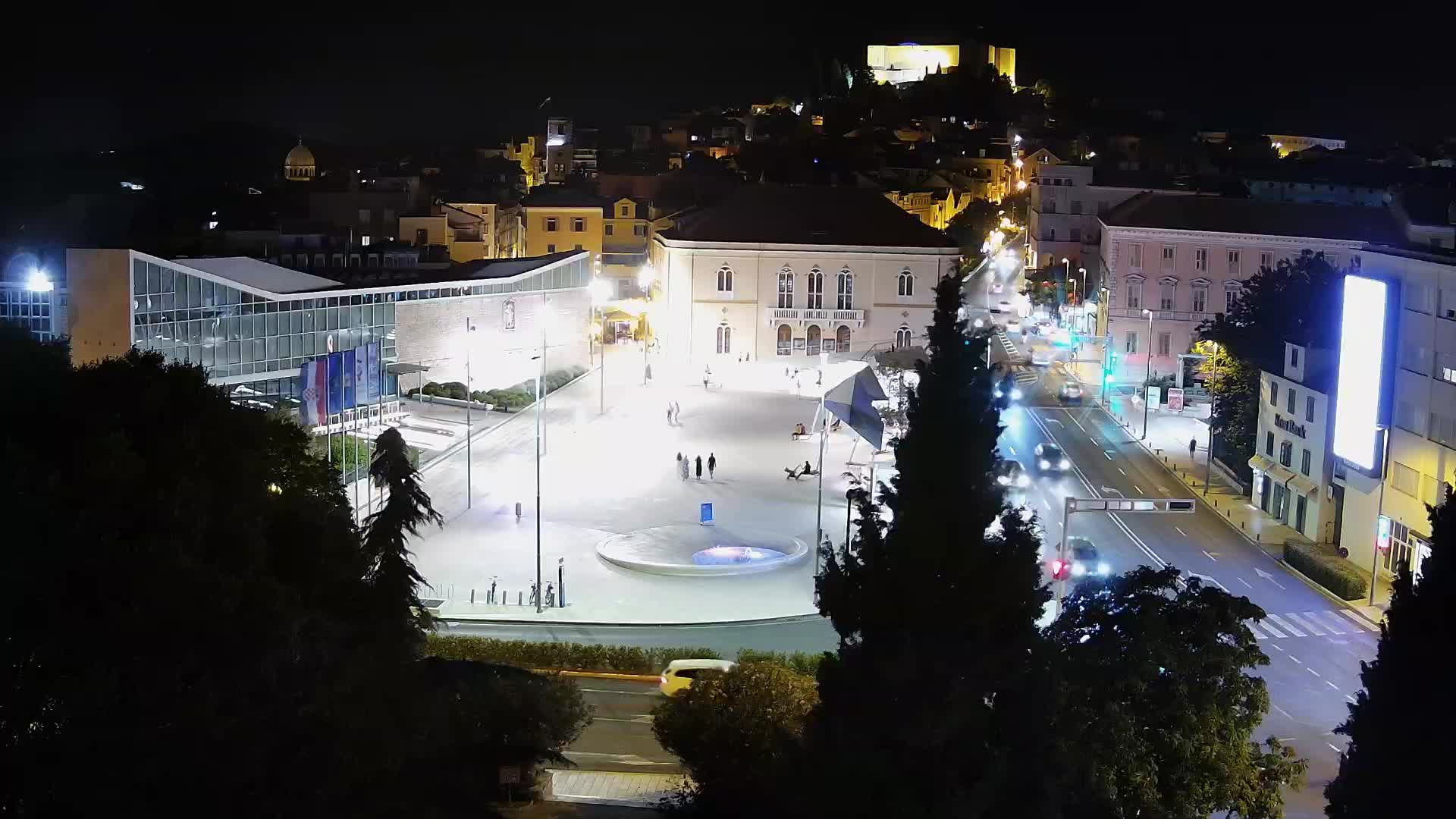 Webcam Šibenik – place Poljana