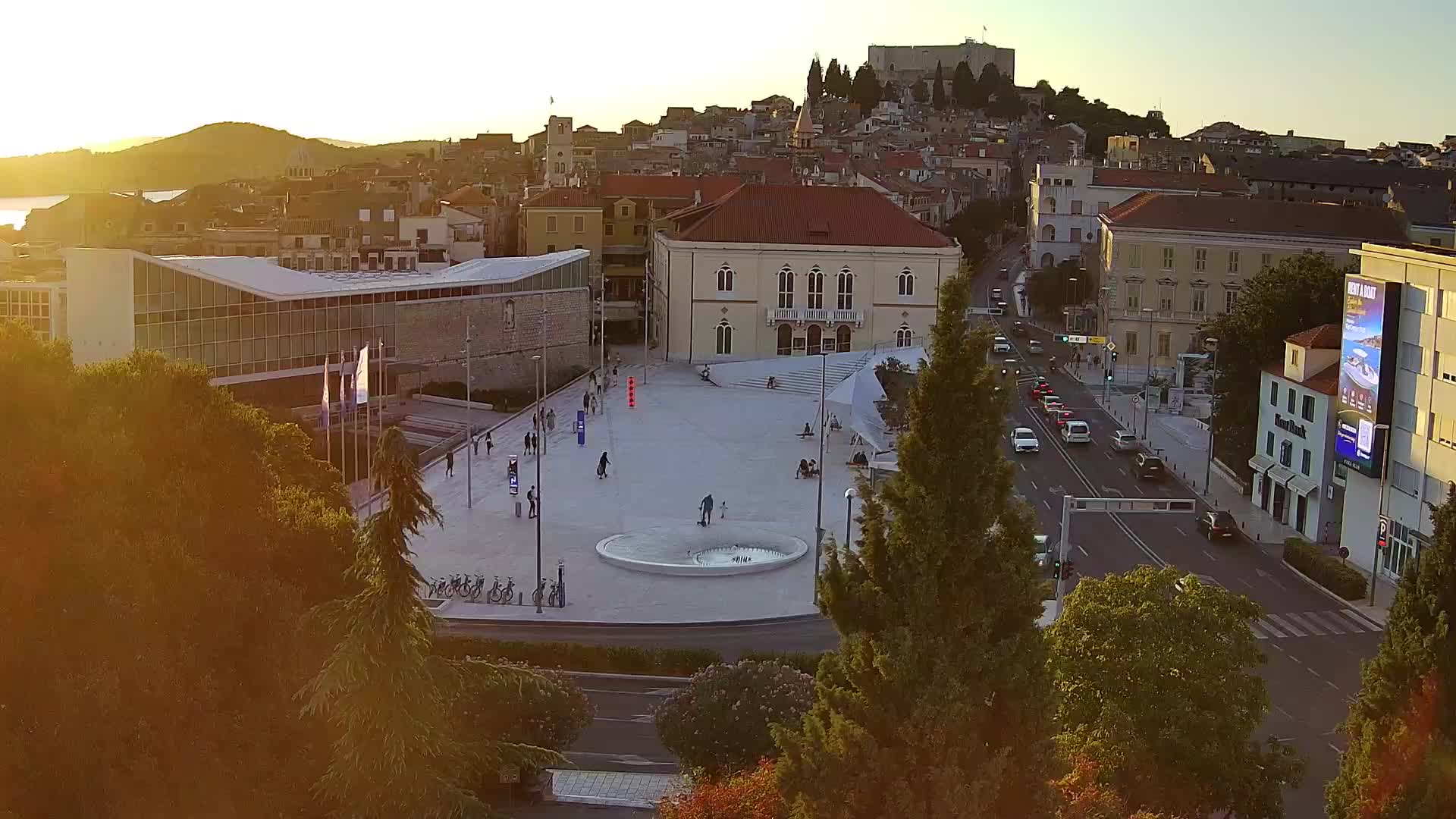 Webcam Šibenik – plaza Poljana