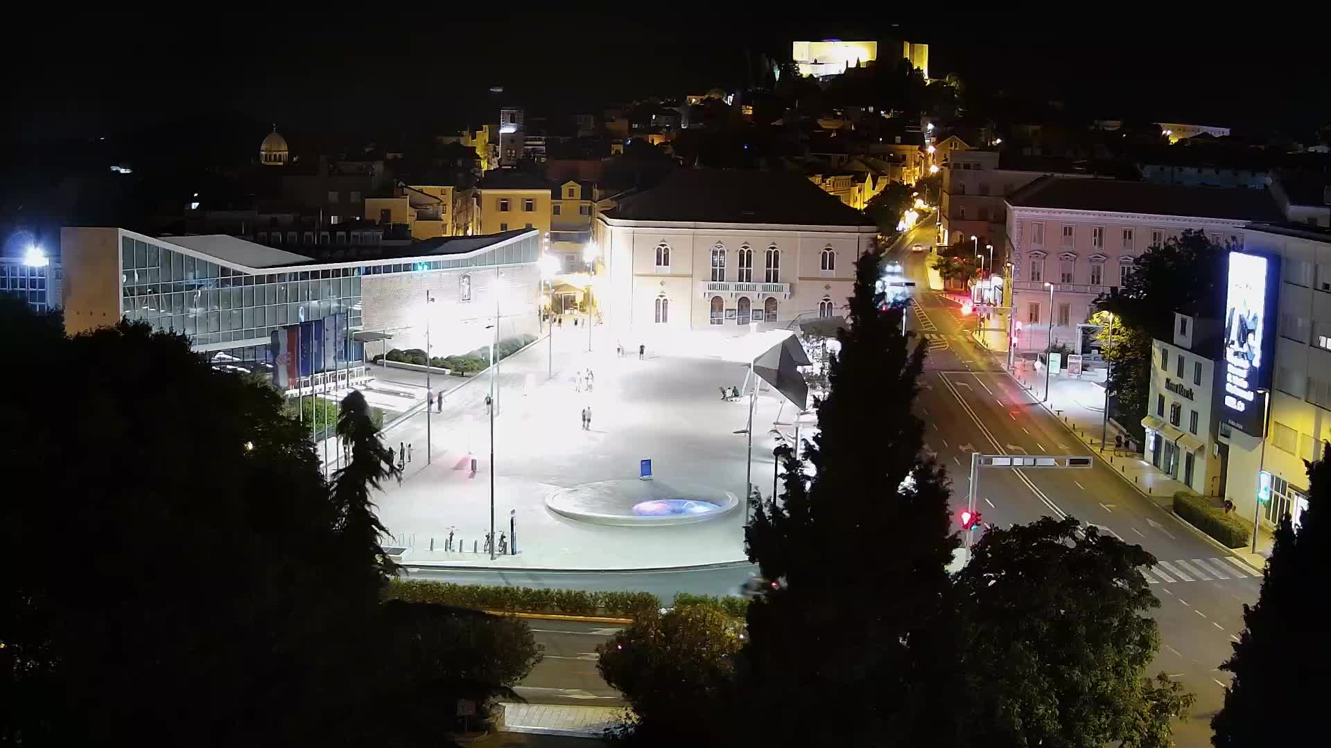 Webcam Šibenik – place Poljana