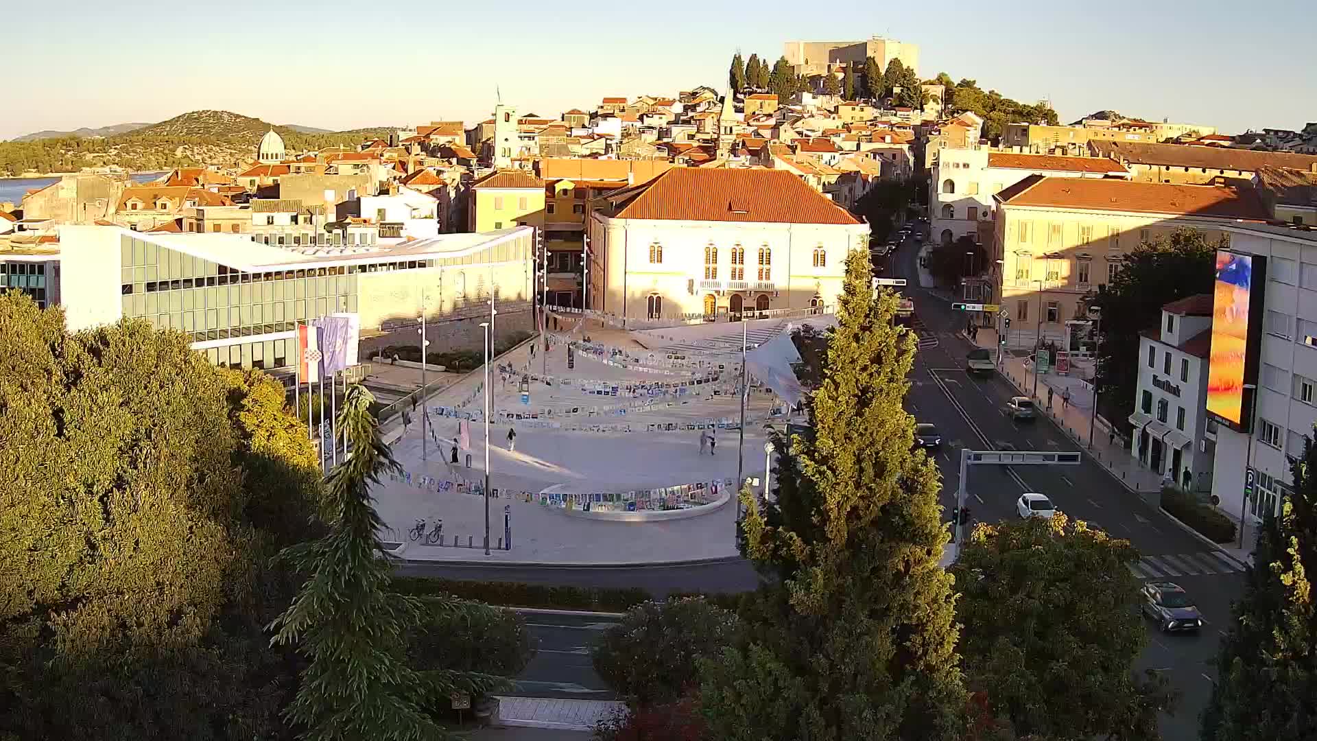 Webcam Šibenik – Poljana square