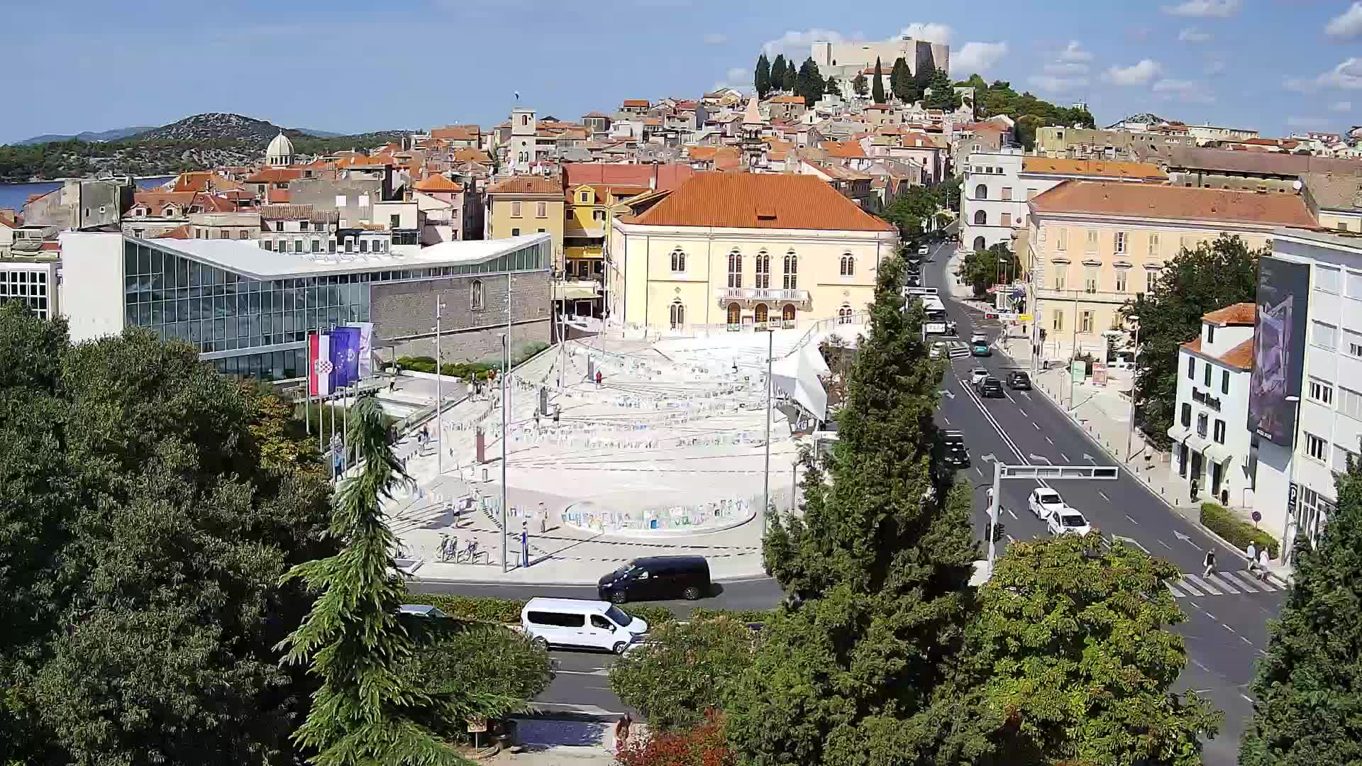 Webcam Šibenik – Poljana square