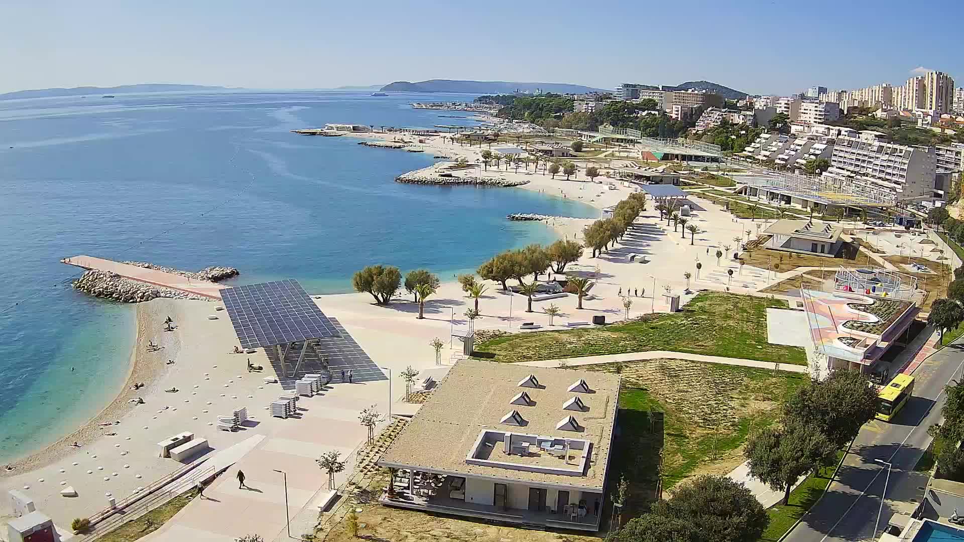 Split – Rénovation du plateau de Žnjan