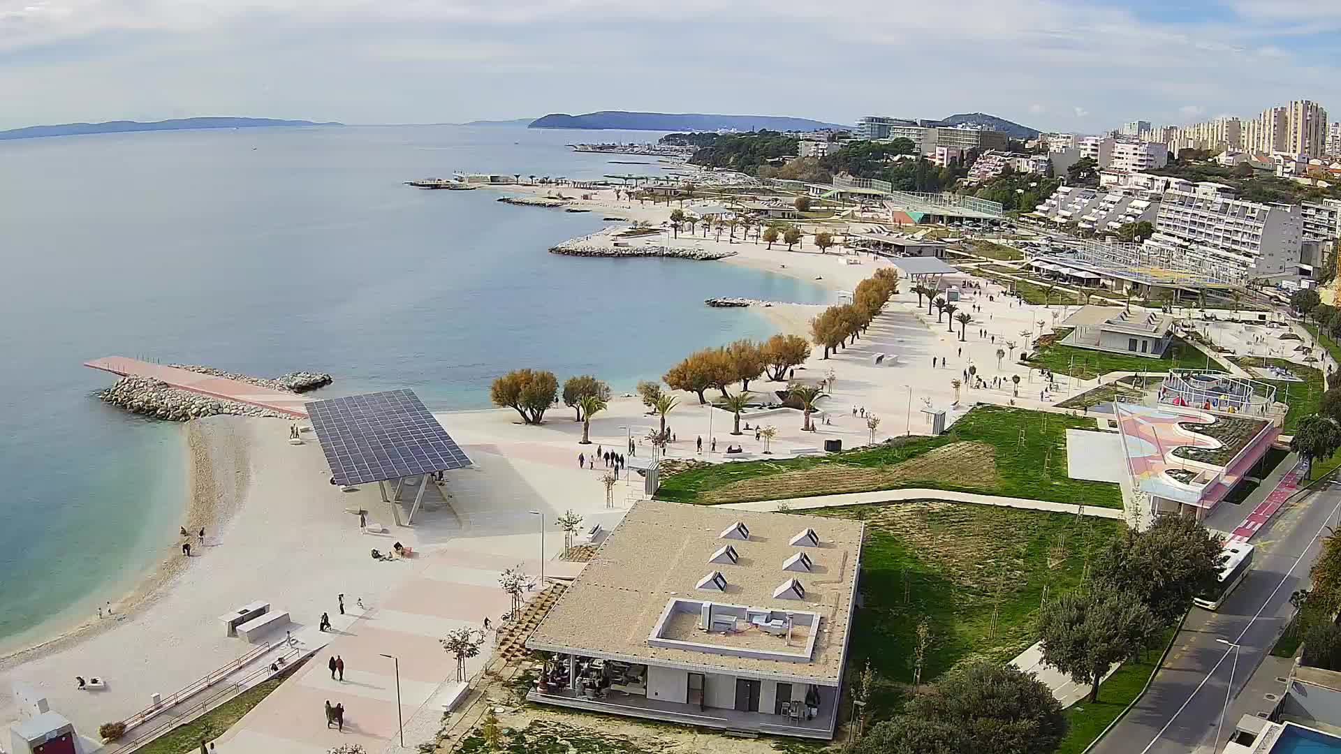Split – Rénovation du plateau de Žnjan