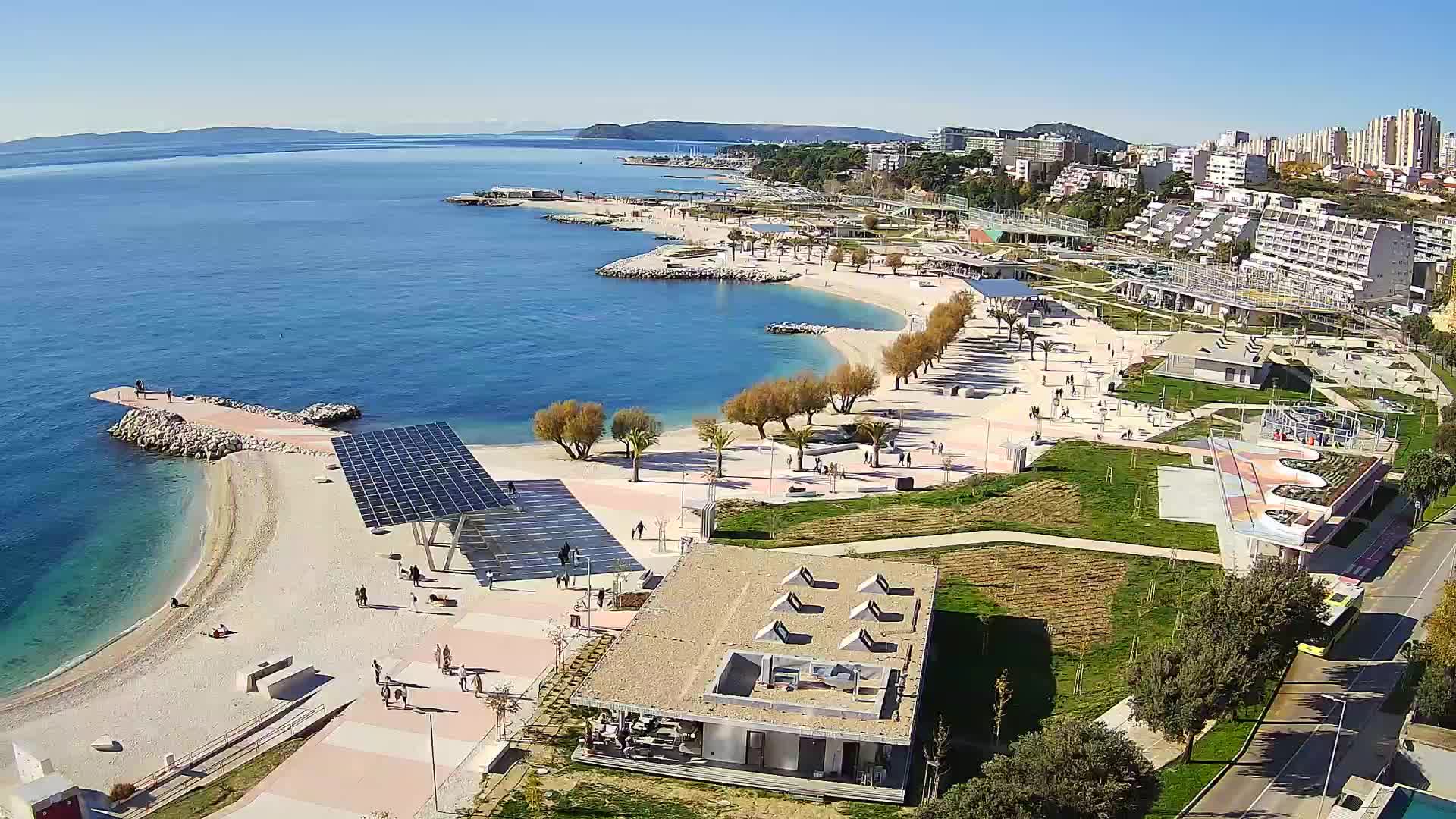 Split – Rénovation du plateau de Žnjan
