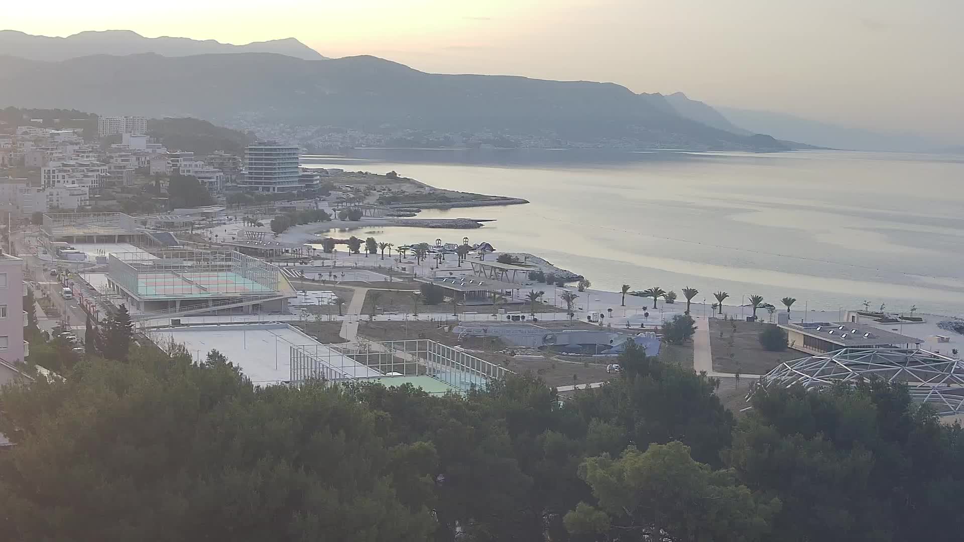 Spiaggia di Žnjan e impianti sportivi – Spalato