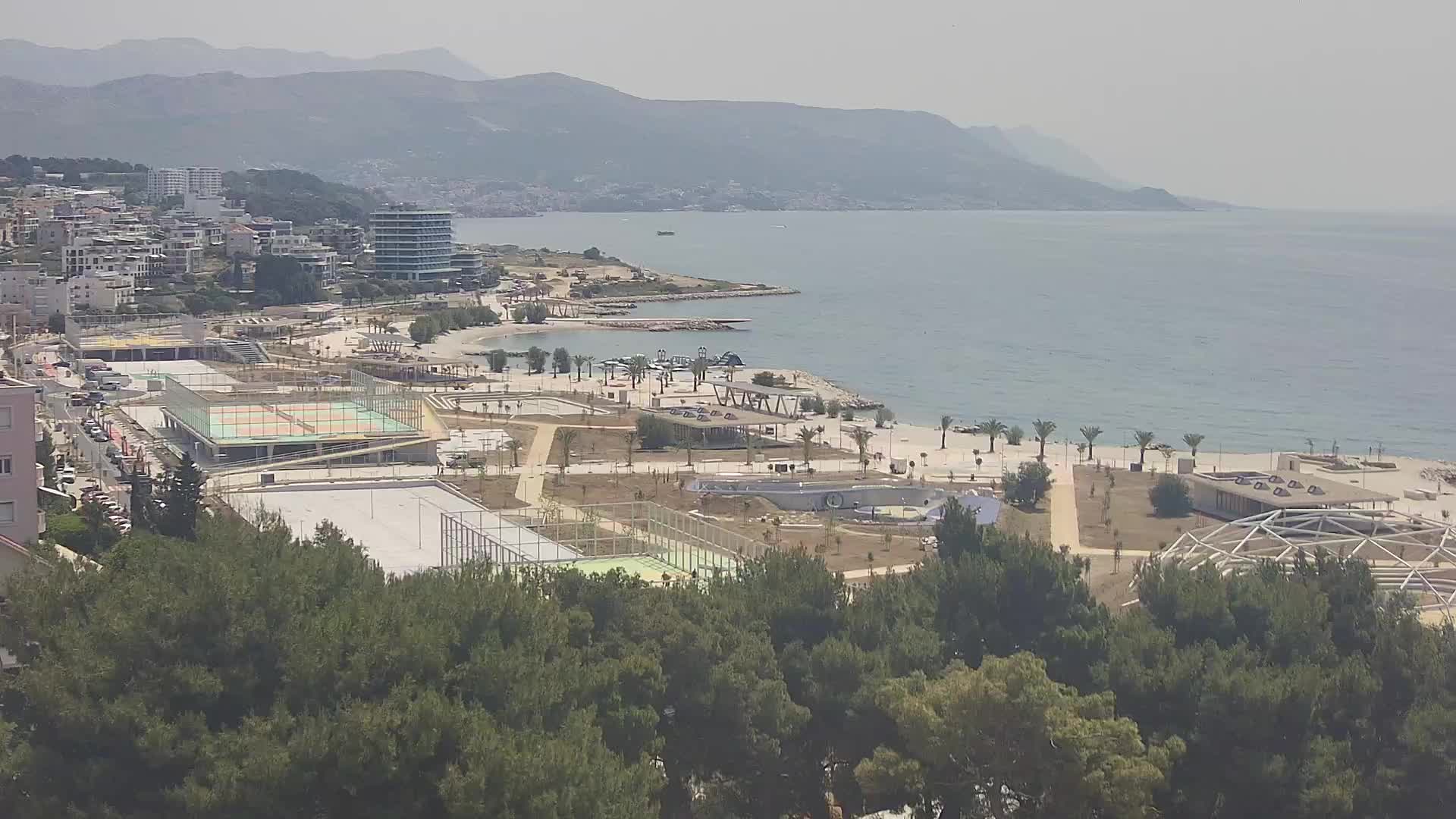 Plage Žnjan et installations sportives – Split