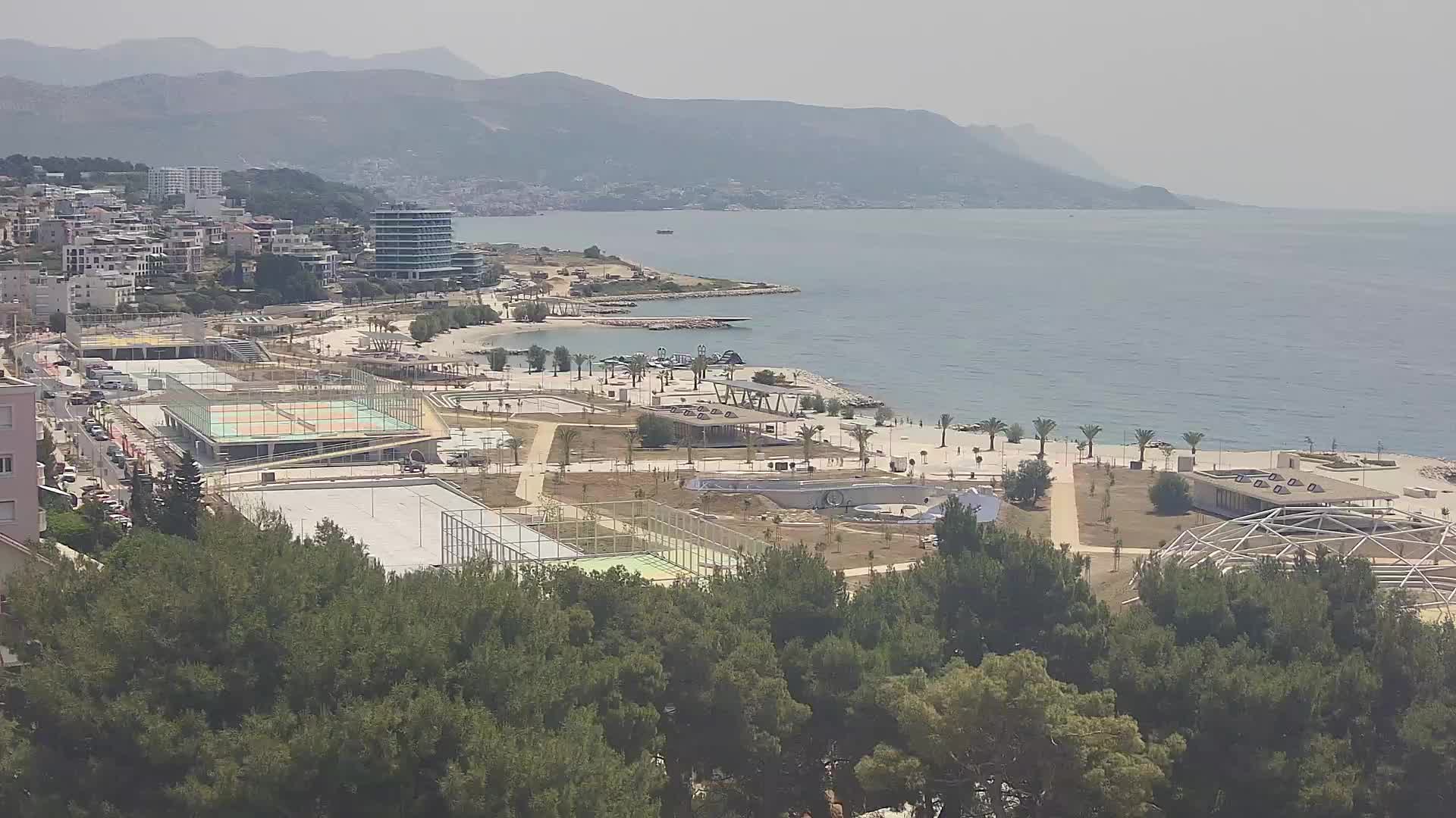 Playa Žnjan e instalaciones deportivas – Split