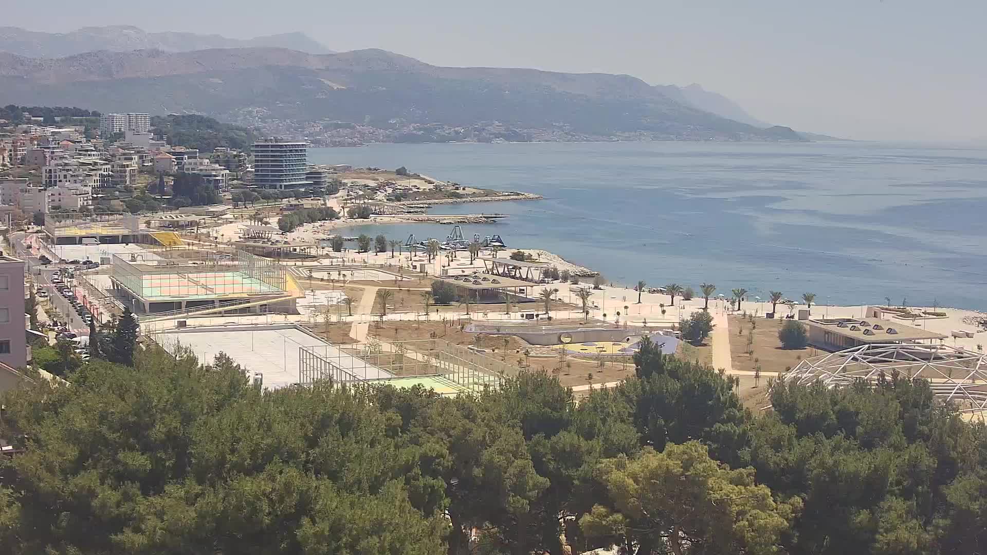 Playa Žnjan e instalaciones deportivas – Split