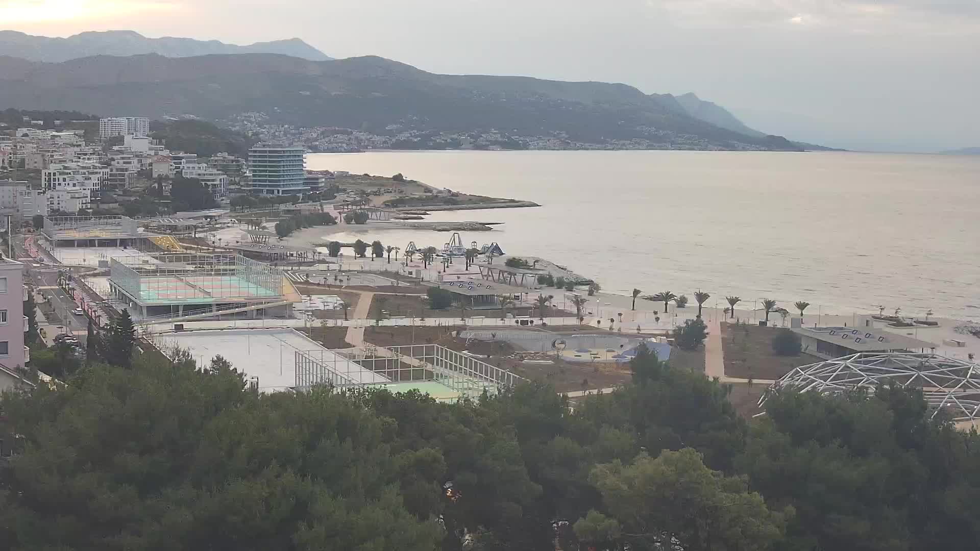 Plage Žnjan et installations sportives – Split