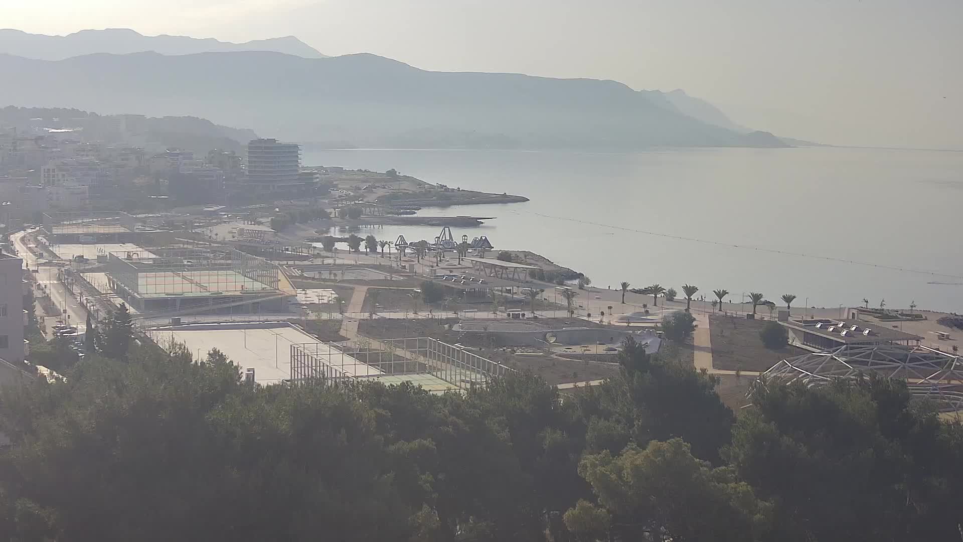 Plage Žnjan et installations sportives – Split