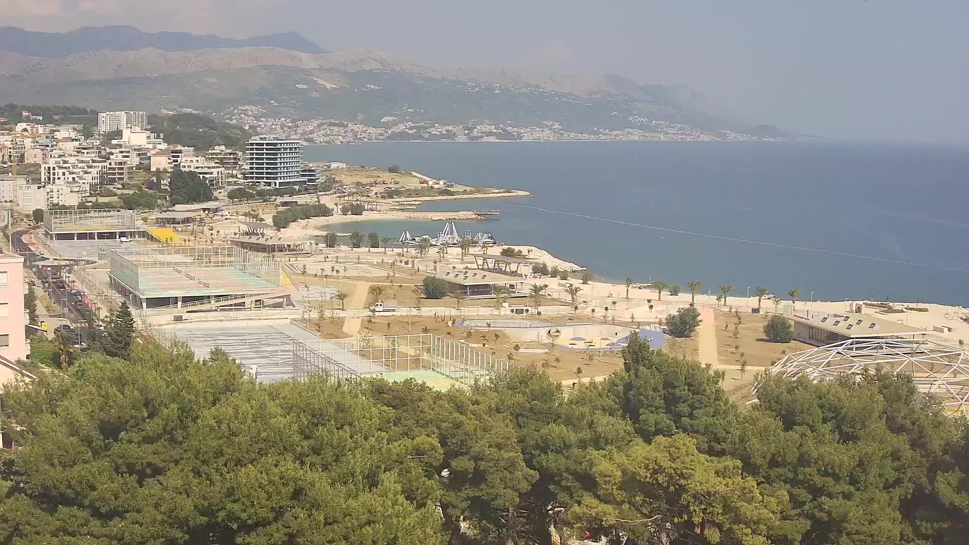 Playa Žnjan e instalaciones deportivas – Split