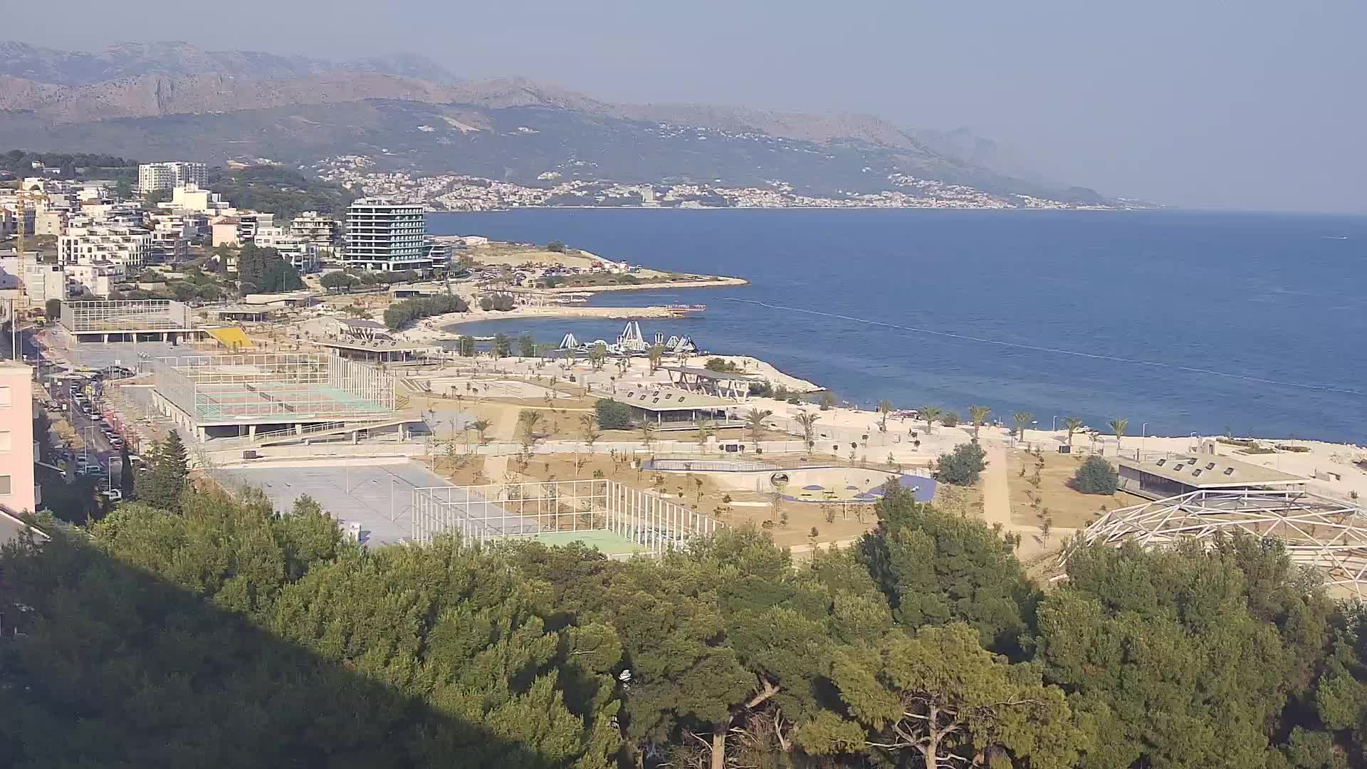 Plage Žnjan et installations sportives – Split