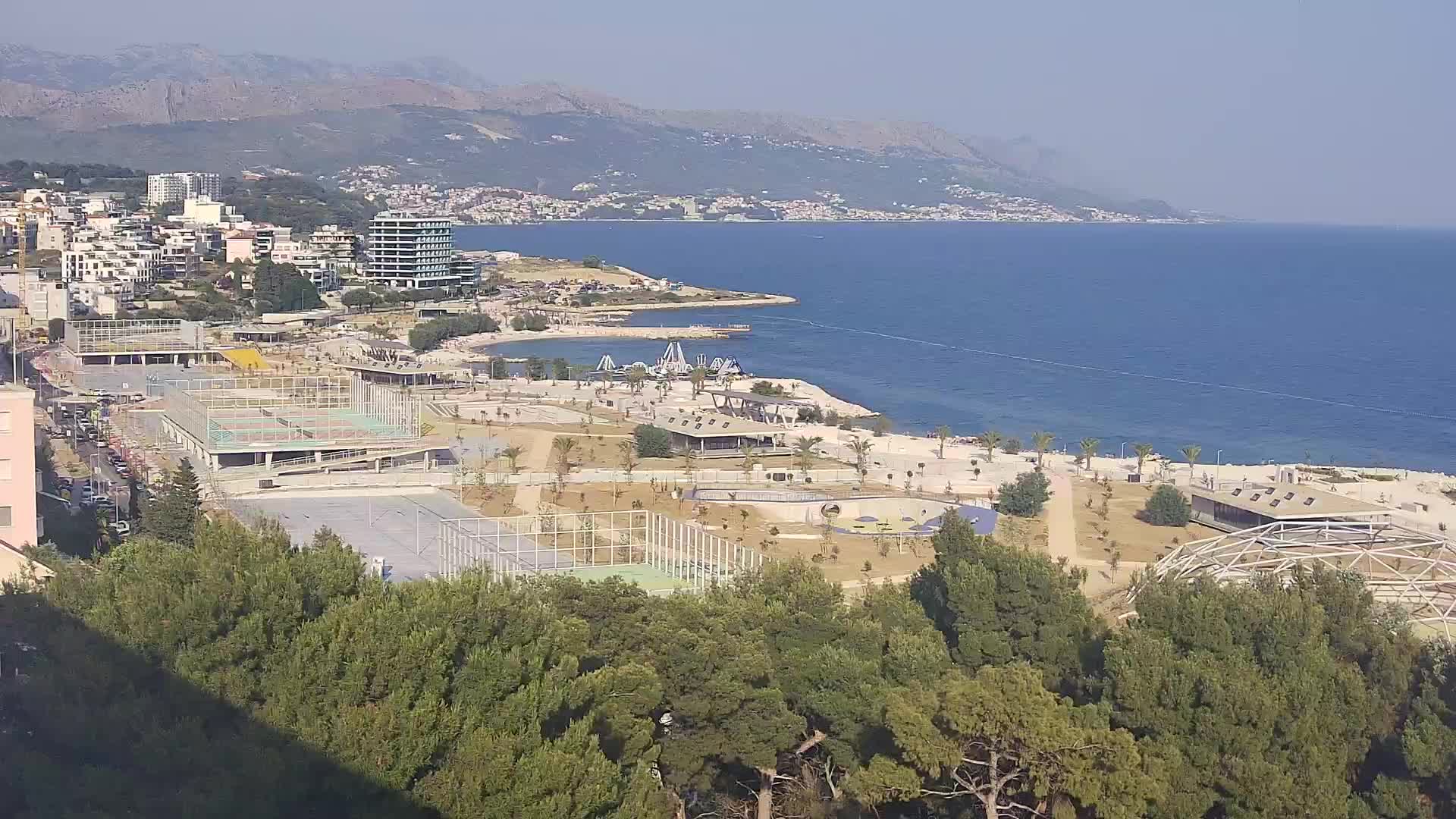 Plage Žnjan et installations sportives – Split