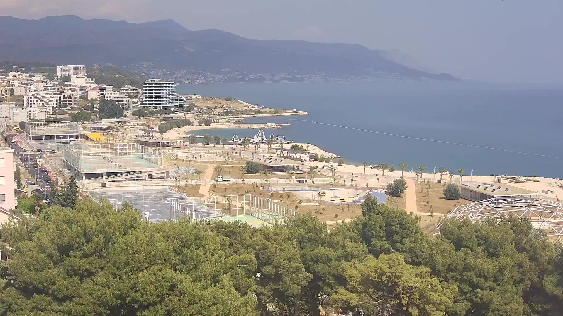 Plage Žnjan et installations sportives – Split