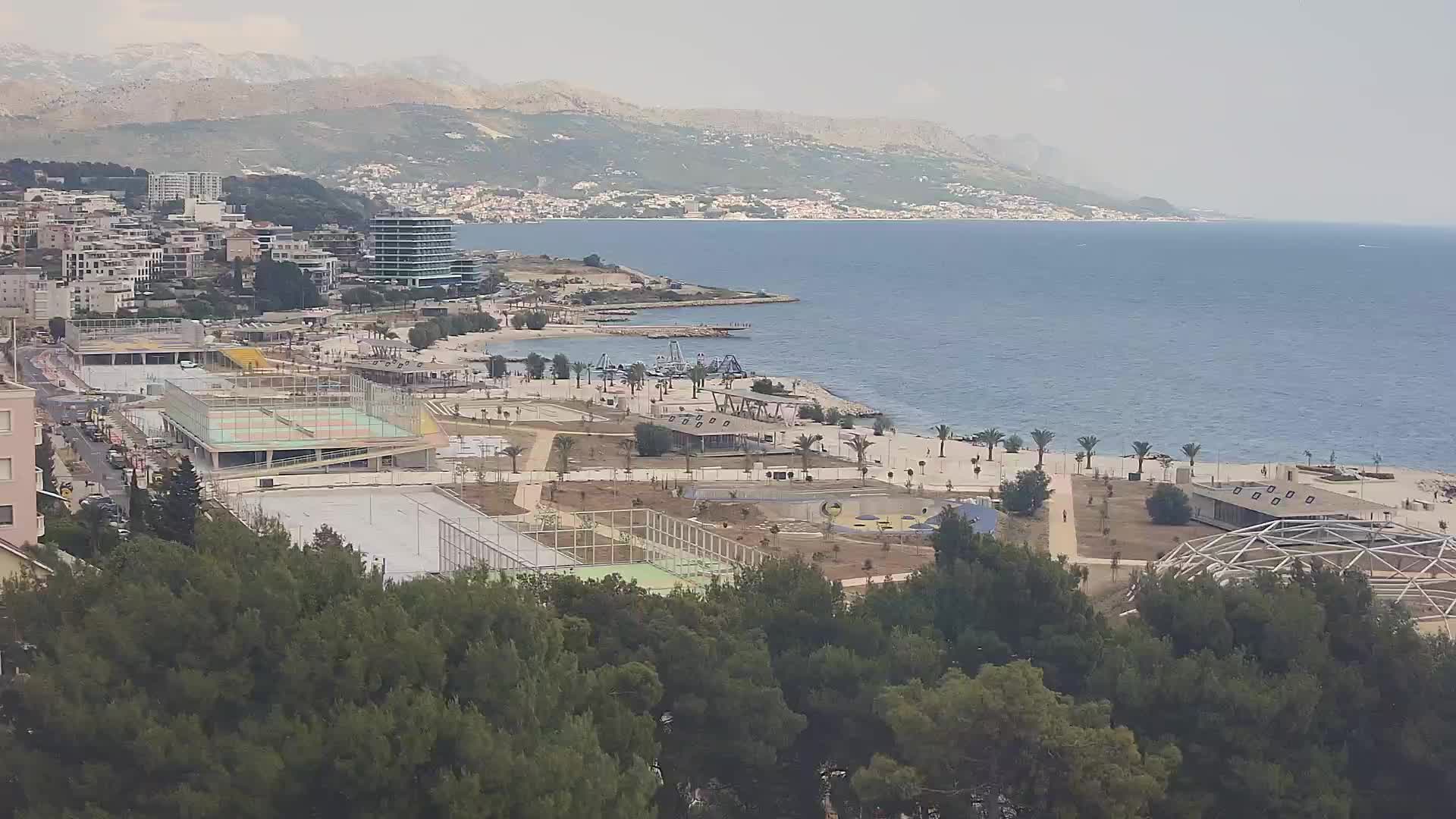 Plage Žnjan et installations sportives – Split