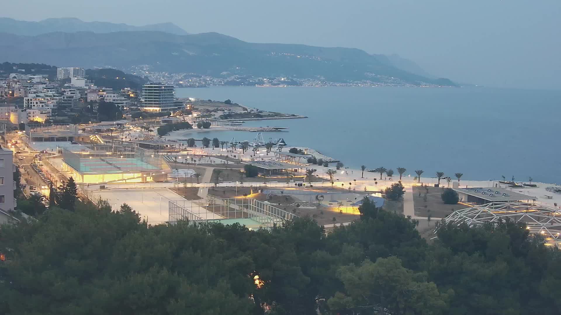 Spiaggia di Žnjan e impianti sportivi – Spalato