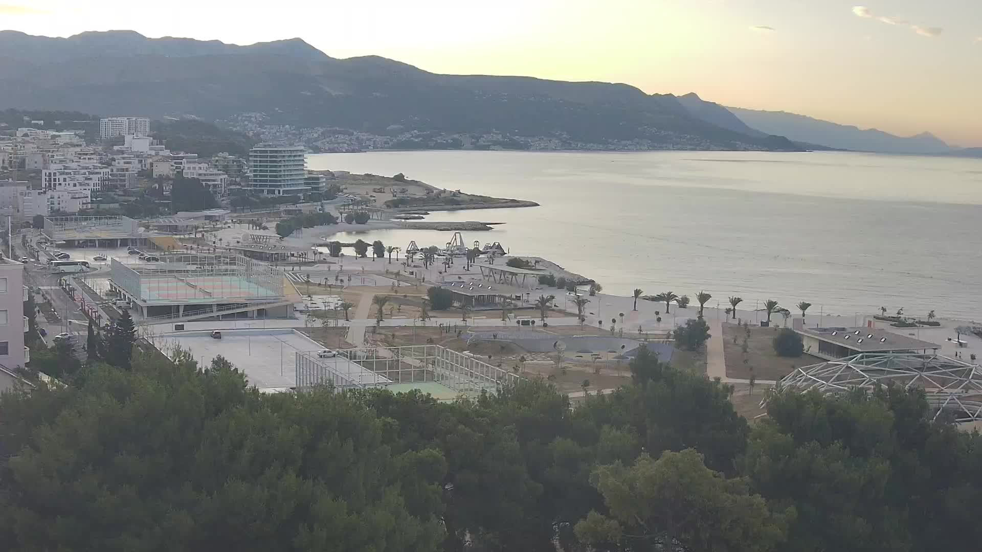Spiaggia di Žnjan e impianti sportivi – Spalato