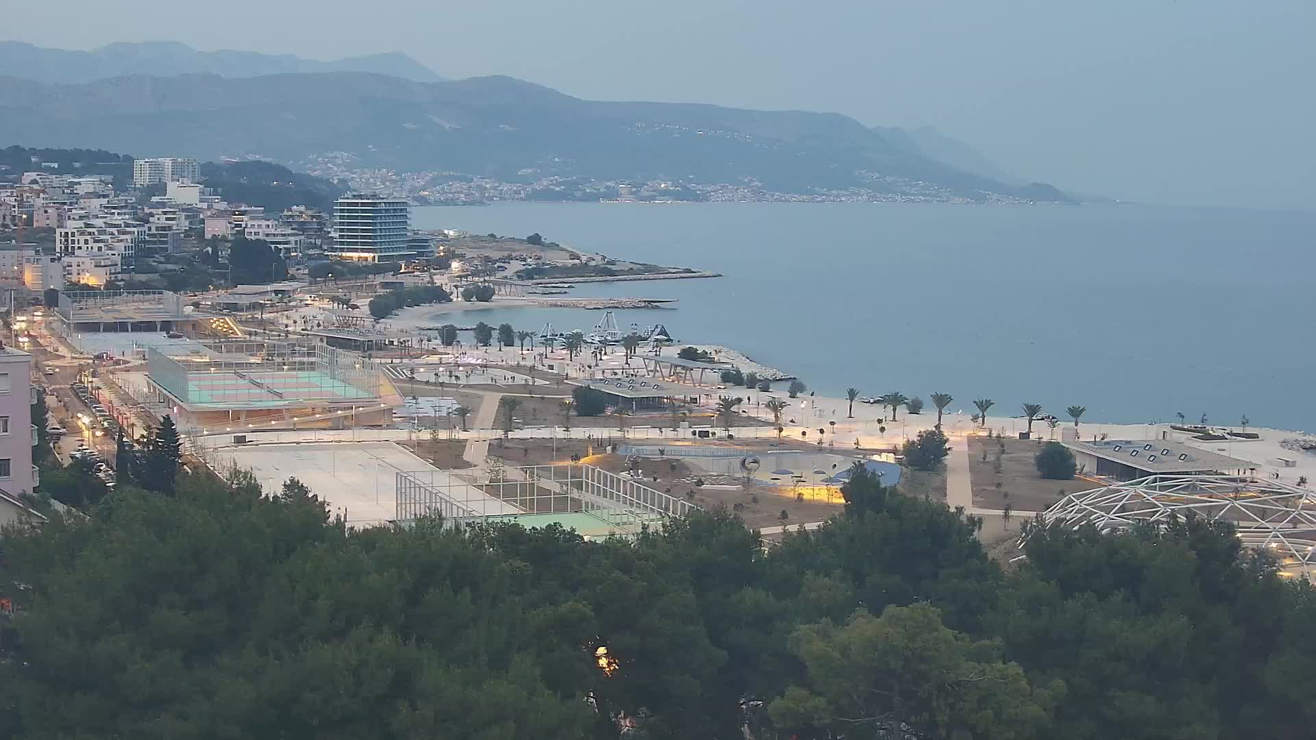 Spiaggia di Žnjan e impianti sportivi – Spalato