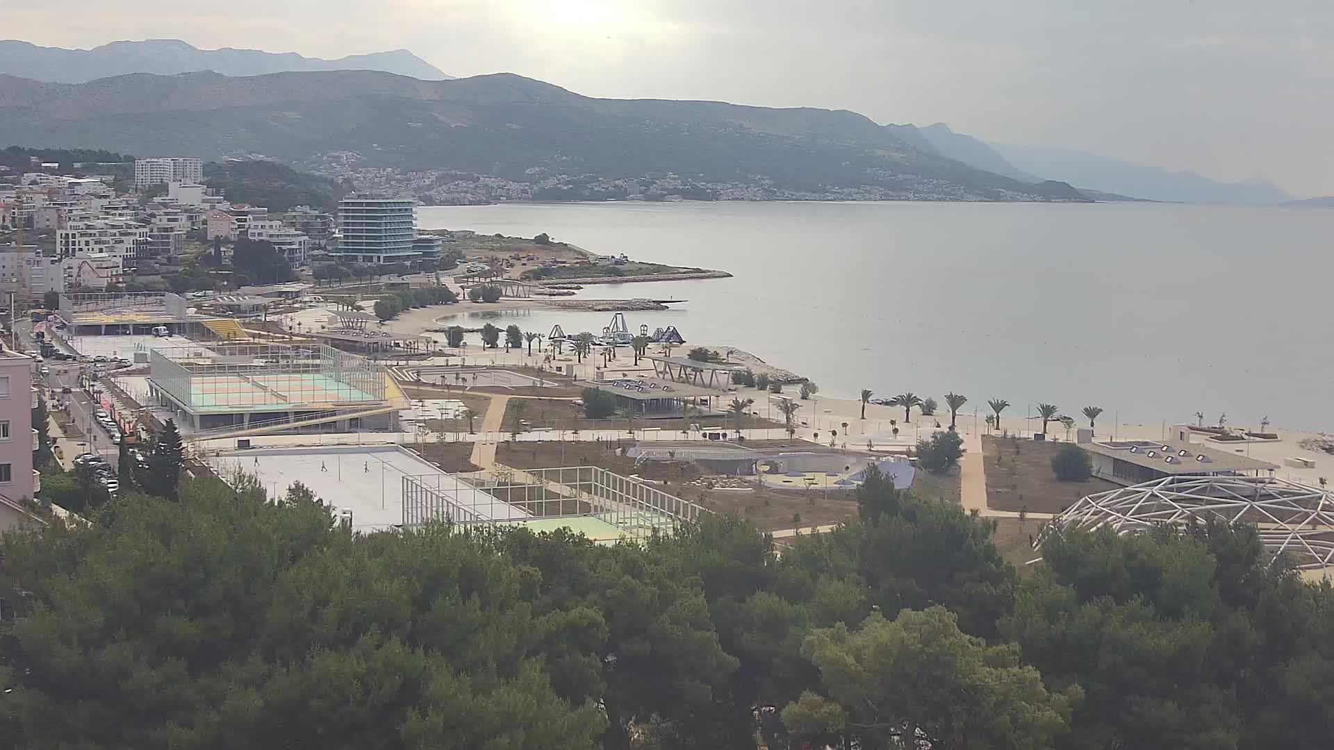 Plaža Žnjan in športni objekti – Split