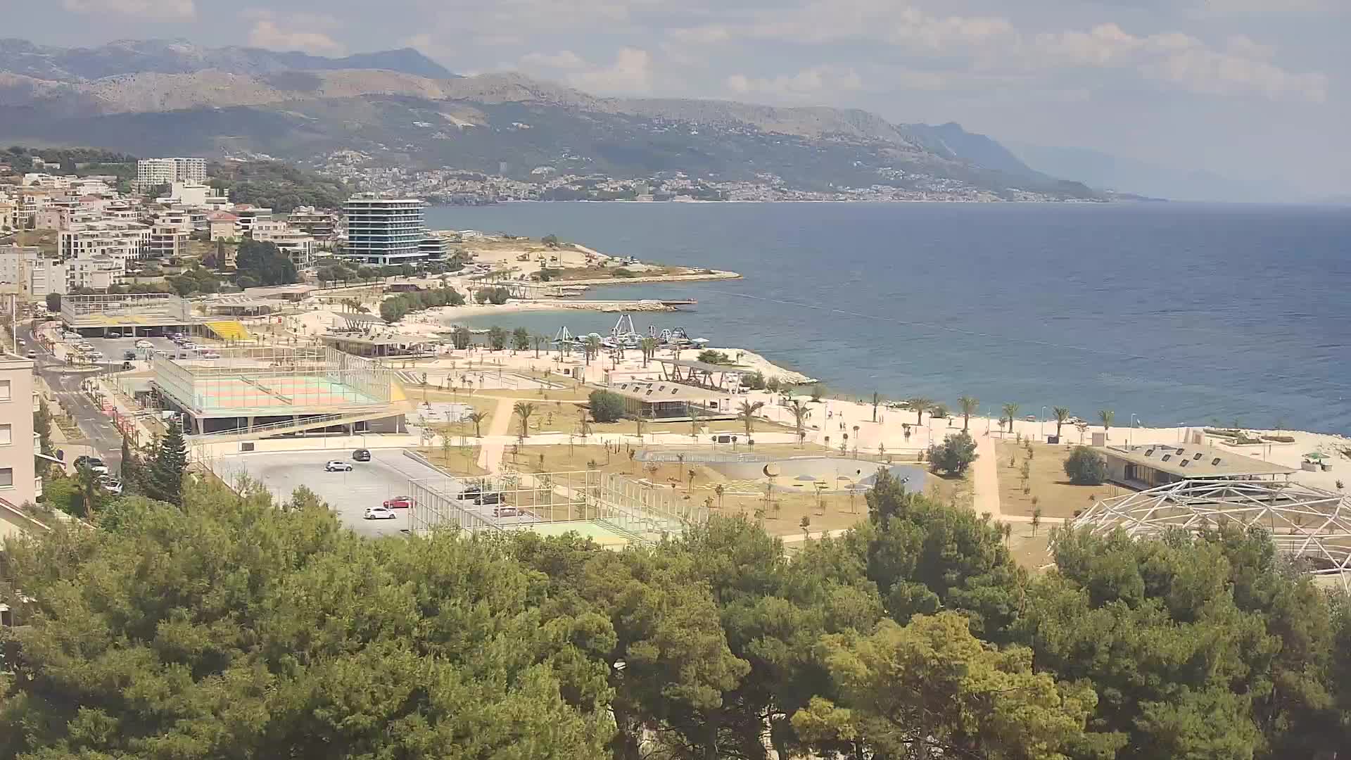 Plage Žnjan et installations sportives – Split