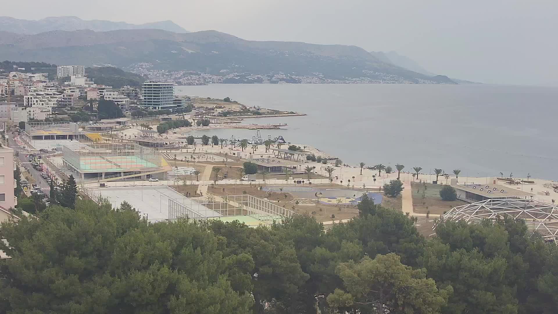 Plage Žnjan et installations sportives – Split