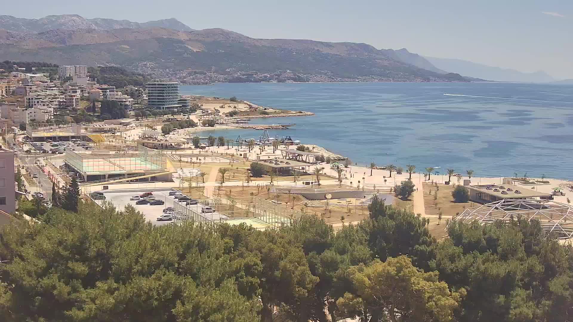 Spiaggia di Žnjan e impianti sportivi – Spalato