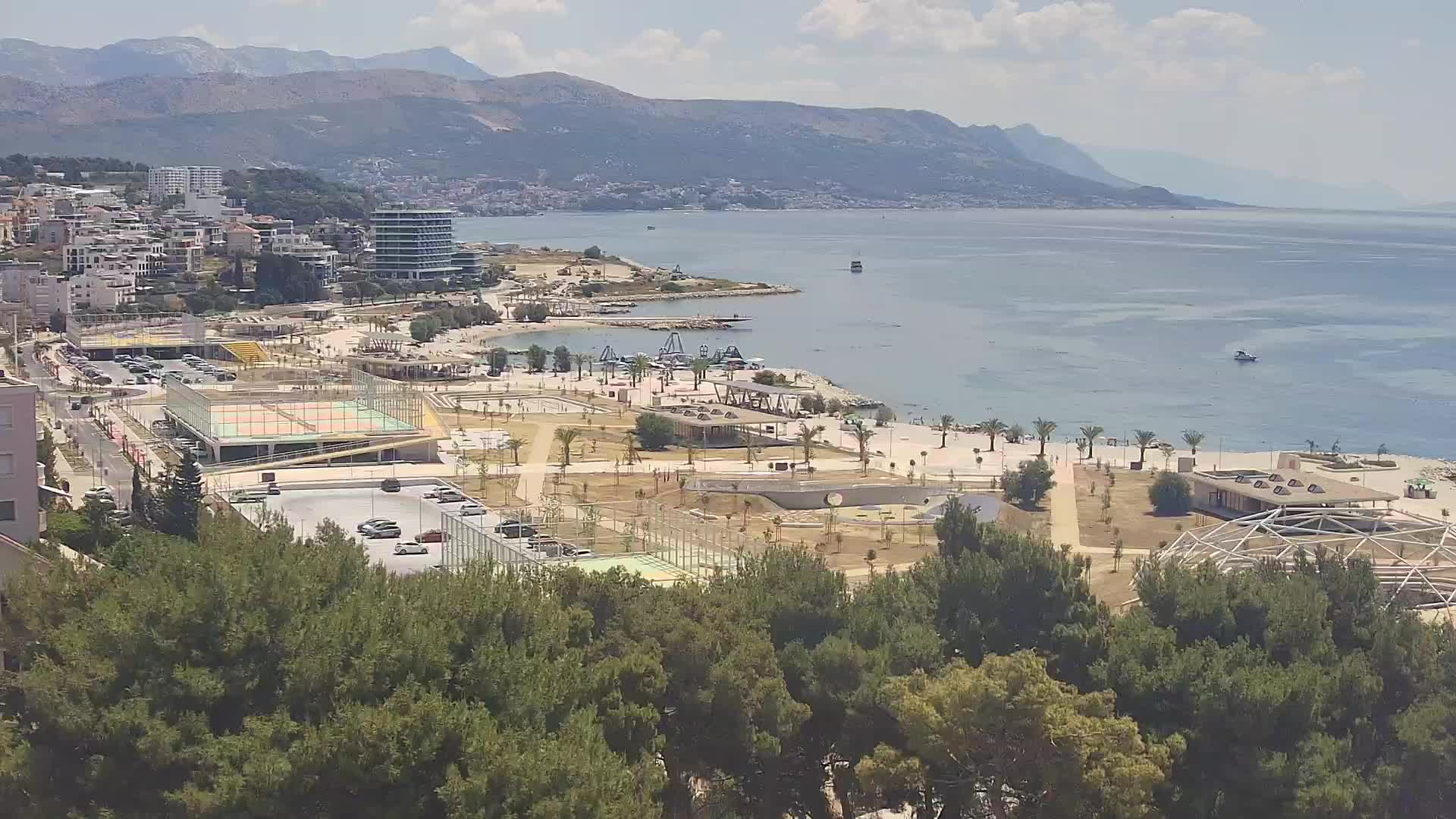 Plage Žnjan et installations sportives – Split