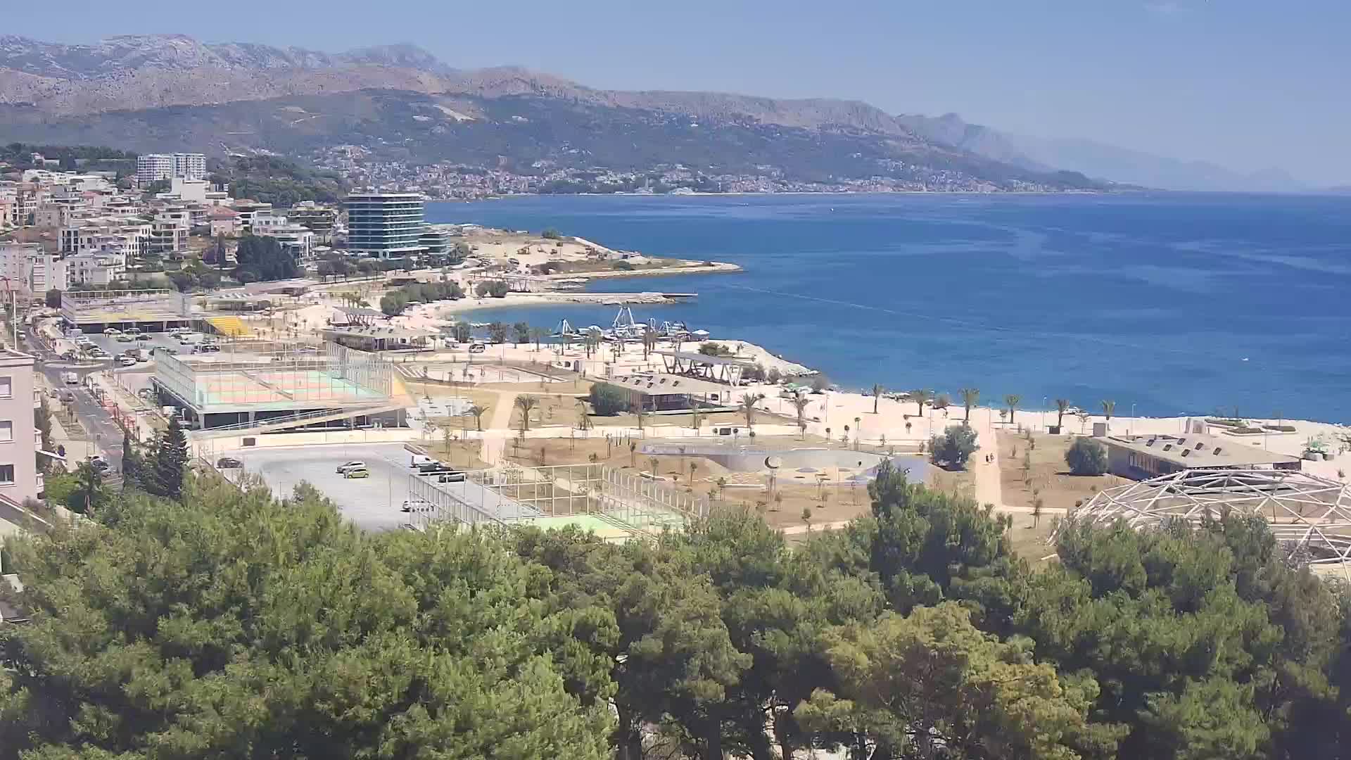 Plage Žnjan et installations sportives – Split