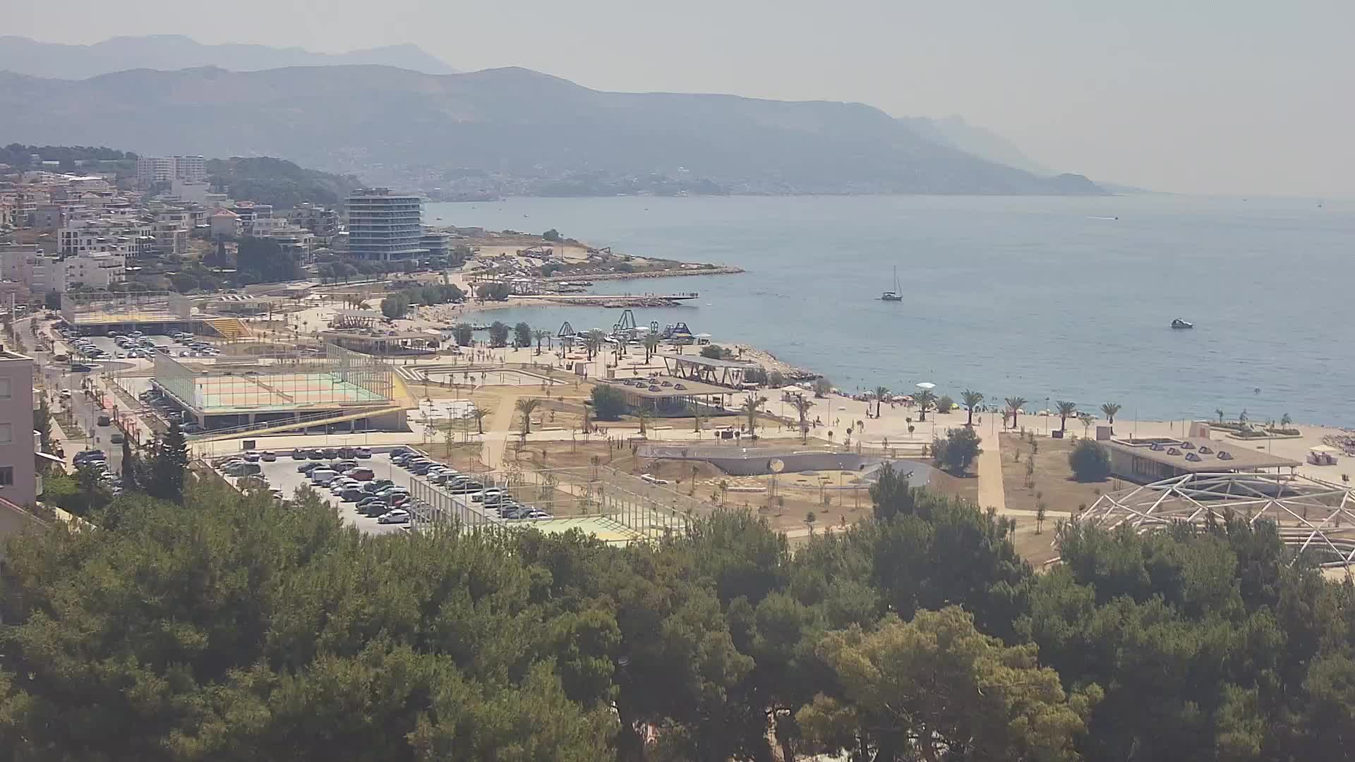Plage Žnjan et installations sportives – Split