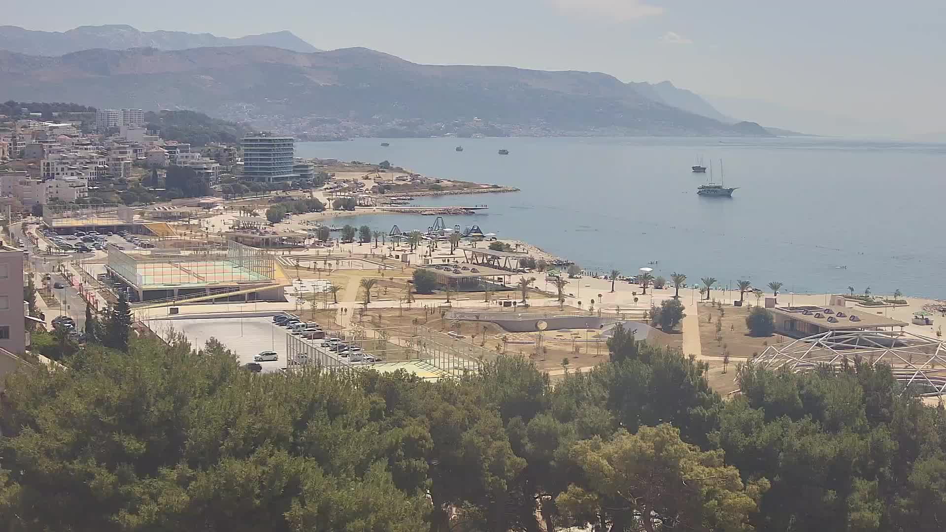 Spiaggia di Žnjan e impianti sportivi – Spalato