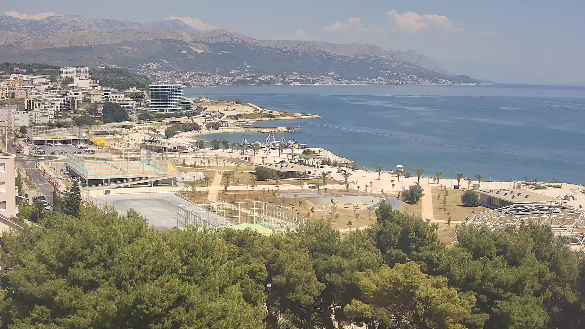 Spiaggia di Žnjan e impianti sportivi – Spalato