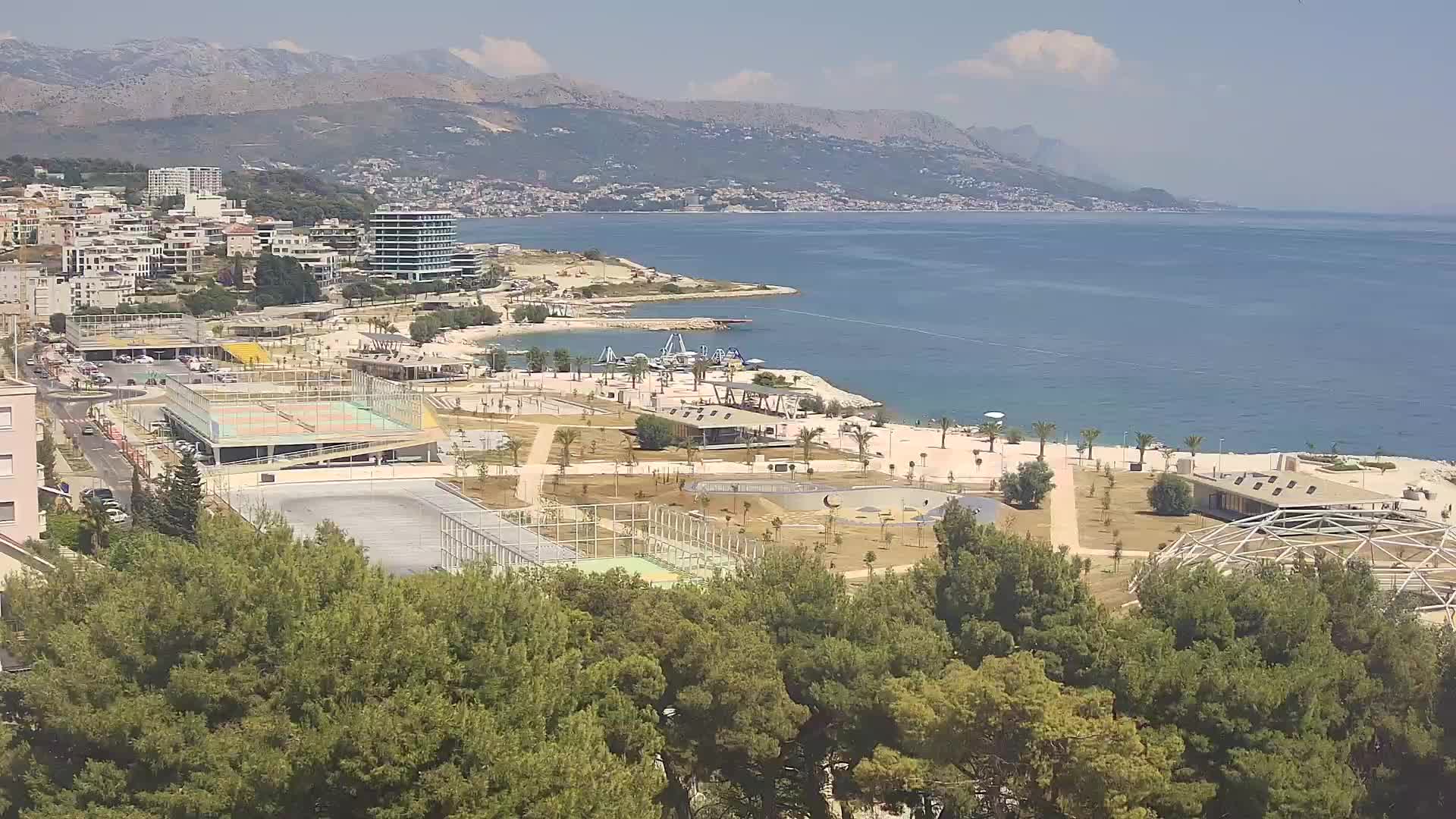 Plage Žnjan et installations sportives – Split