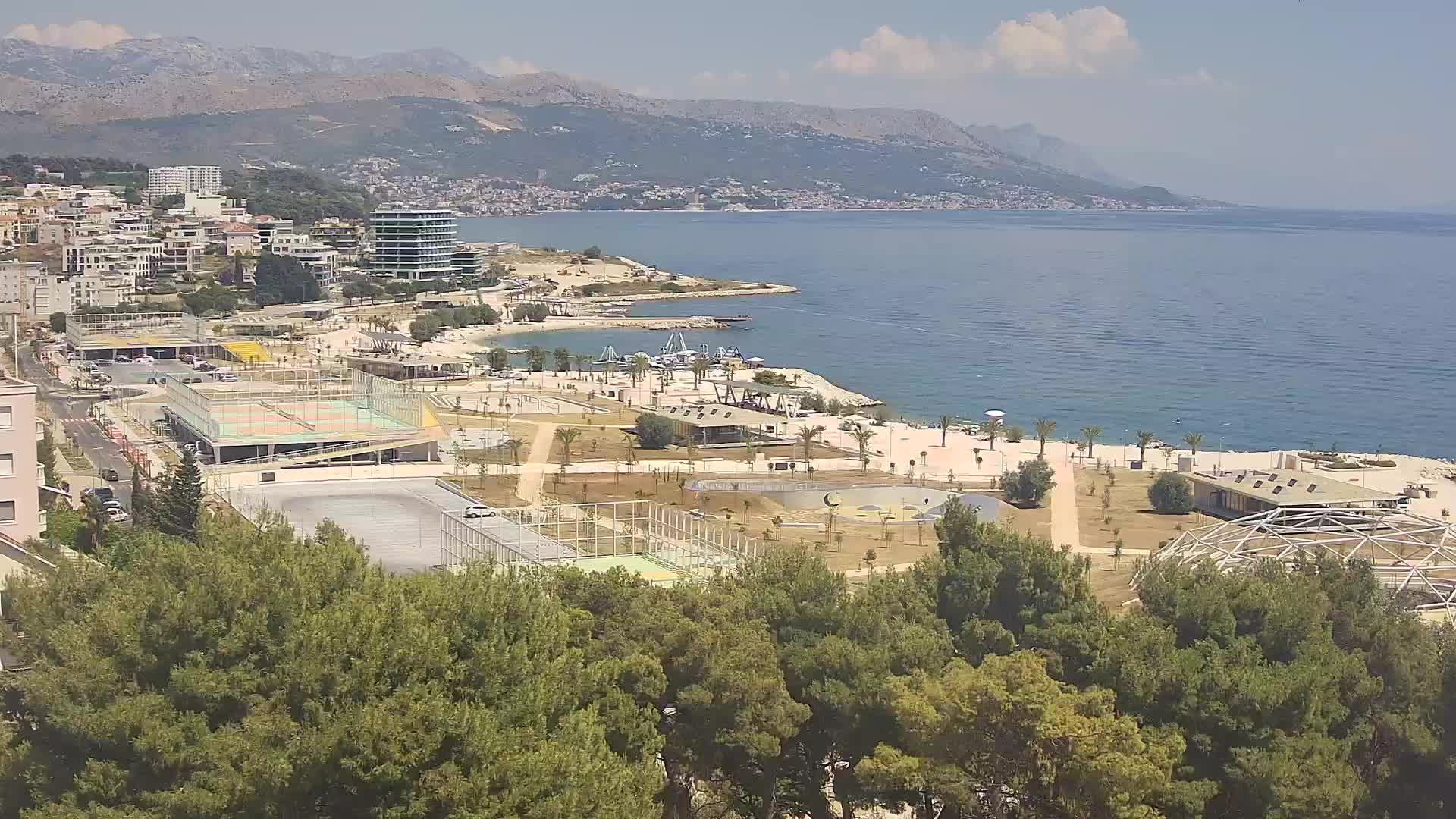 Plage Žnjan et installations sportives – Split