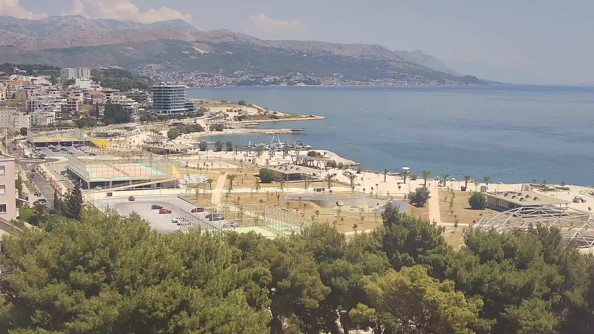 Plage Žnjan et installations sportives – Split