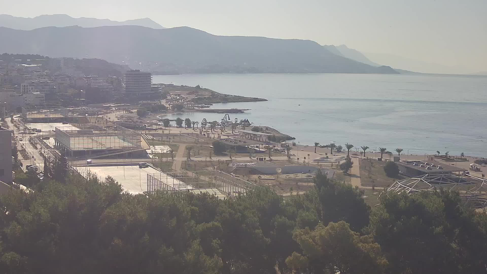 Spiaggia di Žnjan e impianti sportivi – Spalato