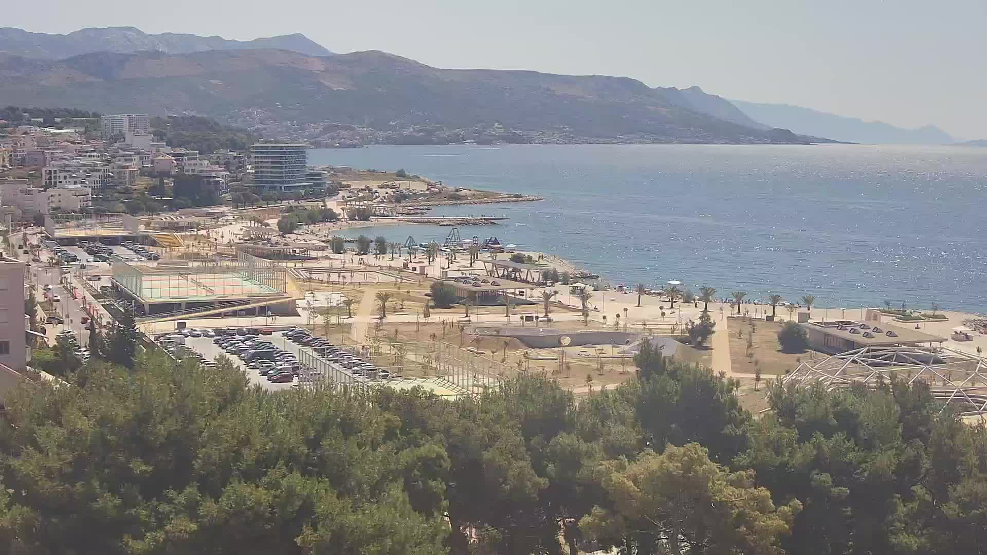 Plage Žnjan et installations sportives – Split