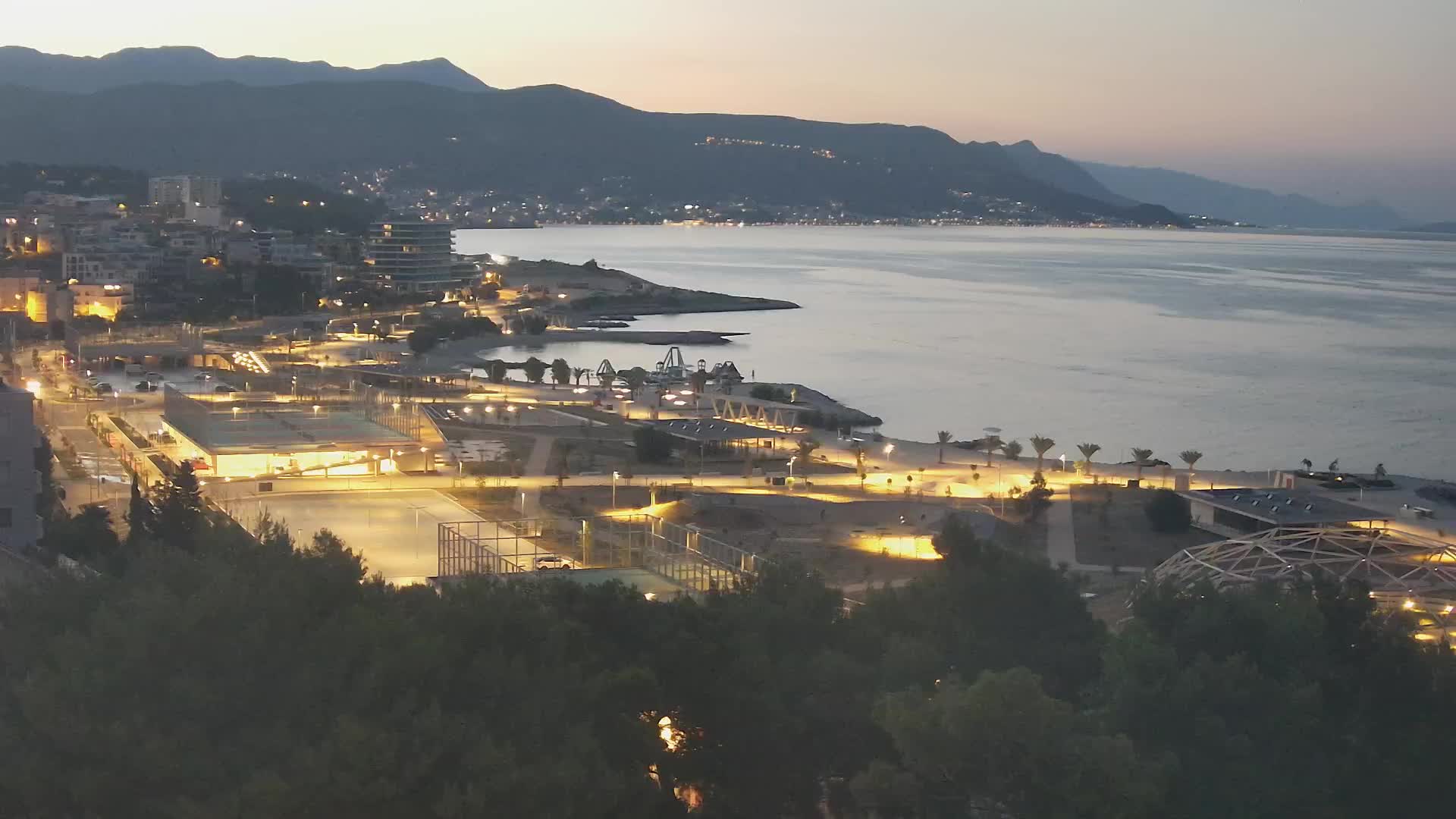 Playa Žnjan e instalaciones deportivas – Split