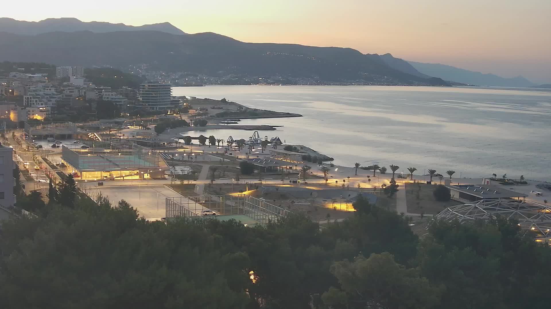 Plage Žnjan et installations sportives – Split
