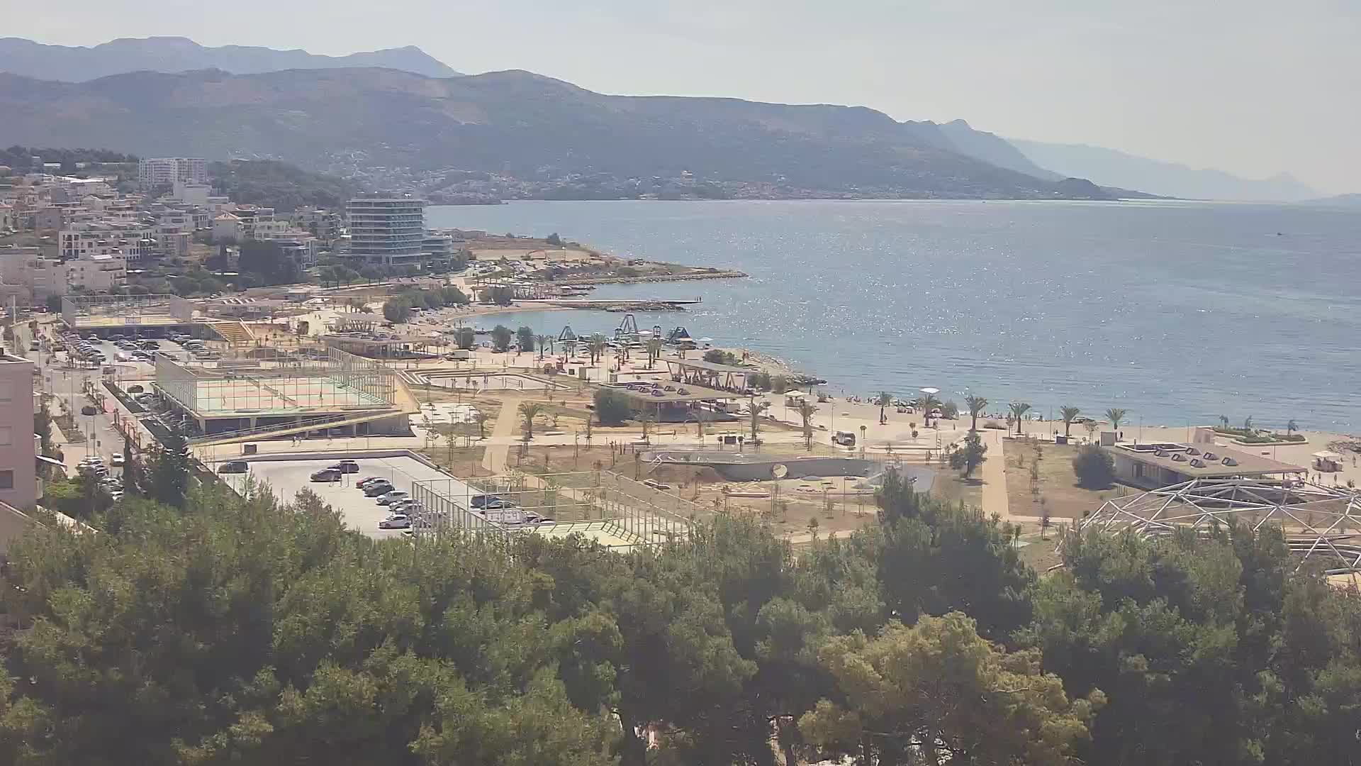 Plage Žnjan et installations sportives – Split