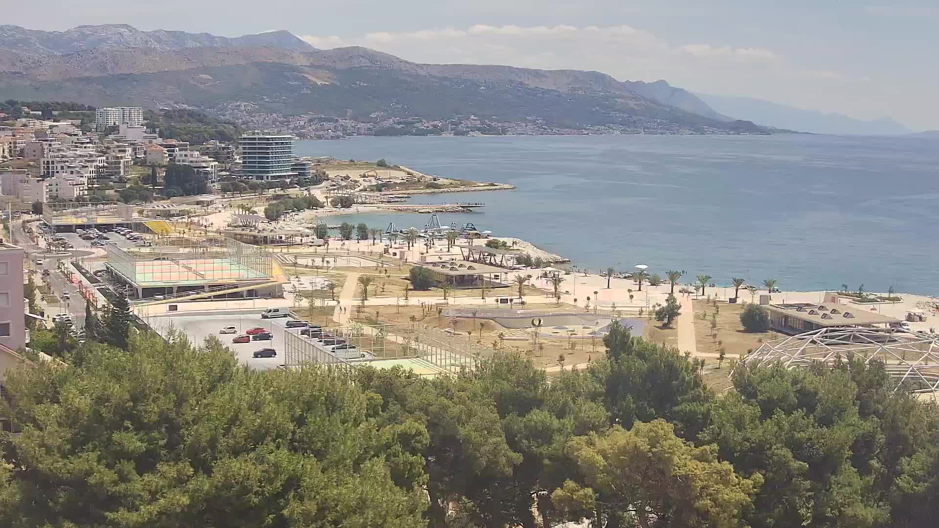 Spiaggia di Žnjan e impianti sportivi – Spalato