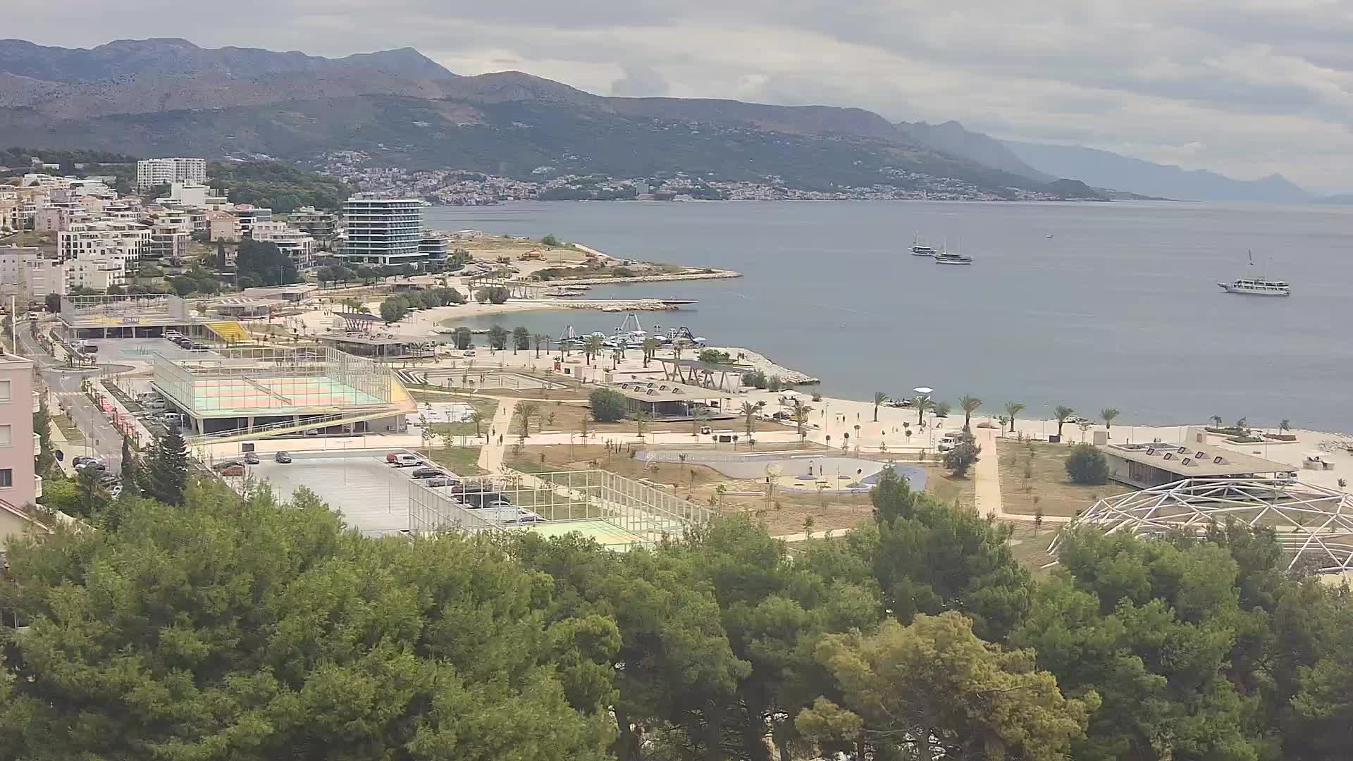 Spiaggia di Žnjan e impianti sportivi – Spalato