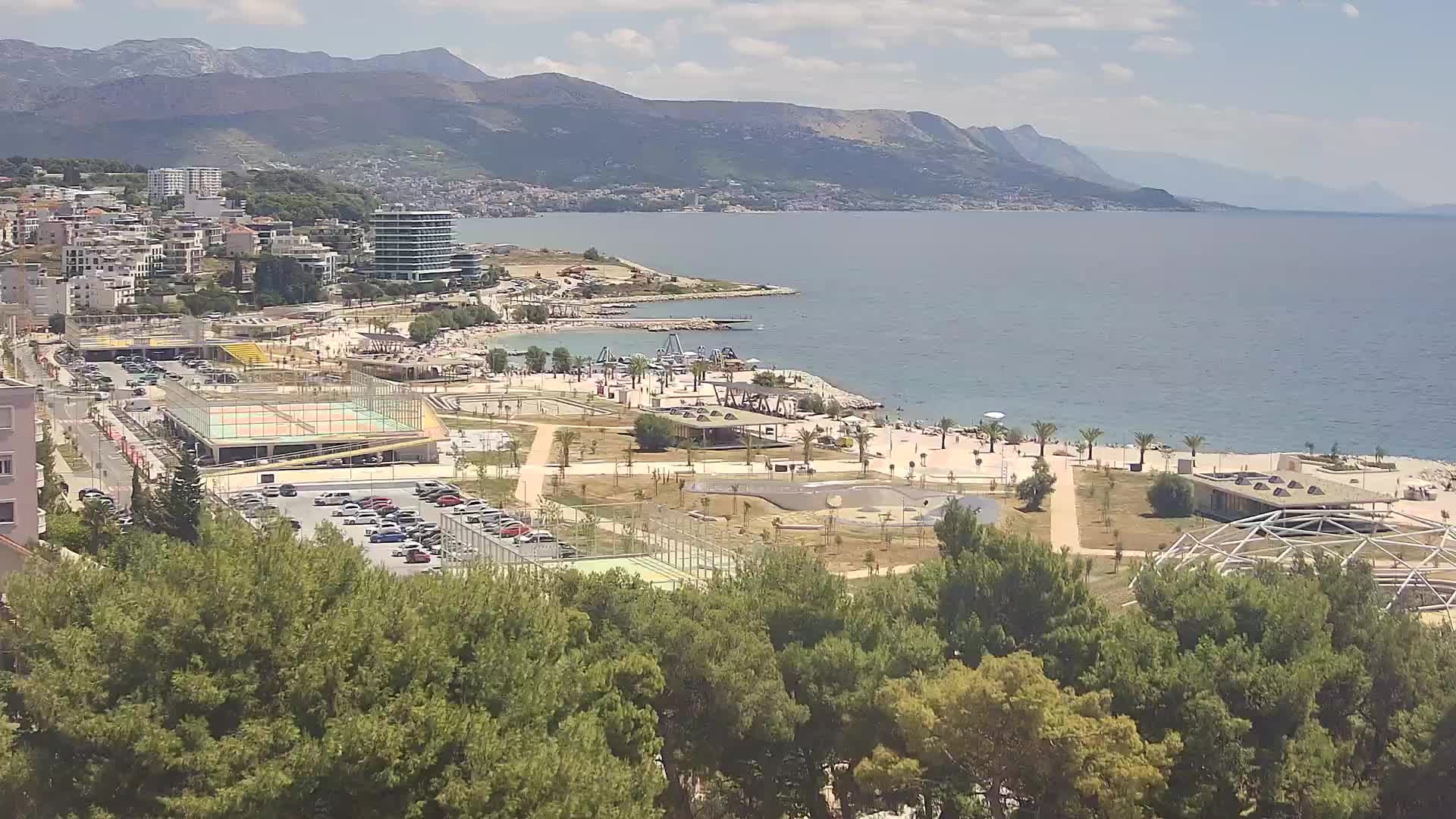 Plage Žnjan et installations sportives – Split