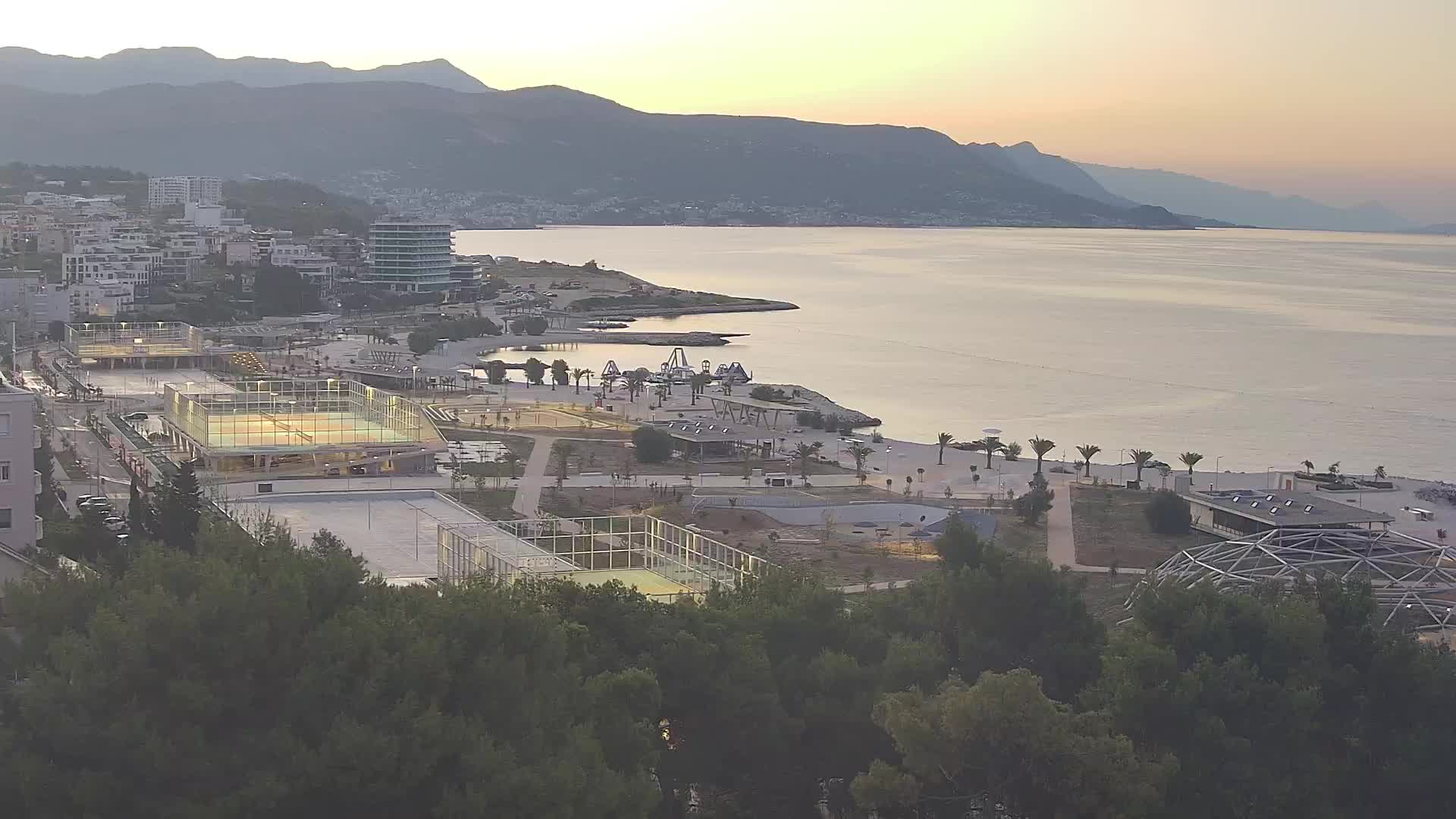 Spiaggia di Žnjan e impianti sportivi – Spalato