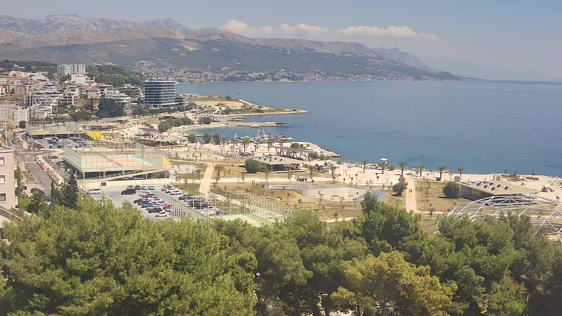 Plage Žnjan et installations sportives – Split