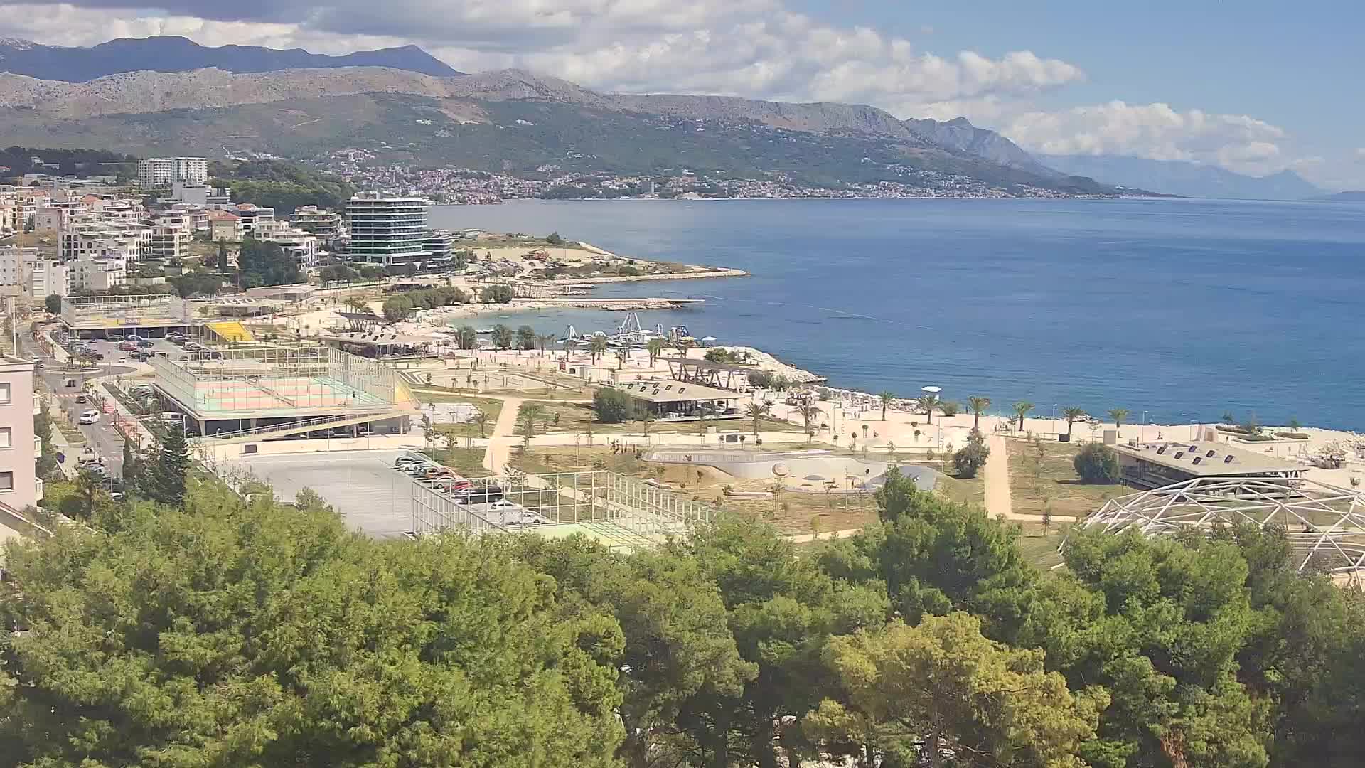 Plage Žnjan et installations sportives – Split